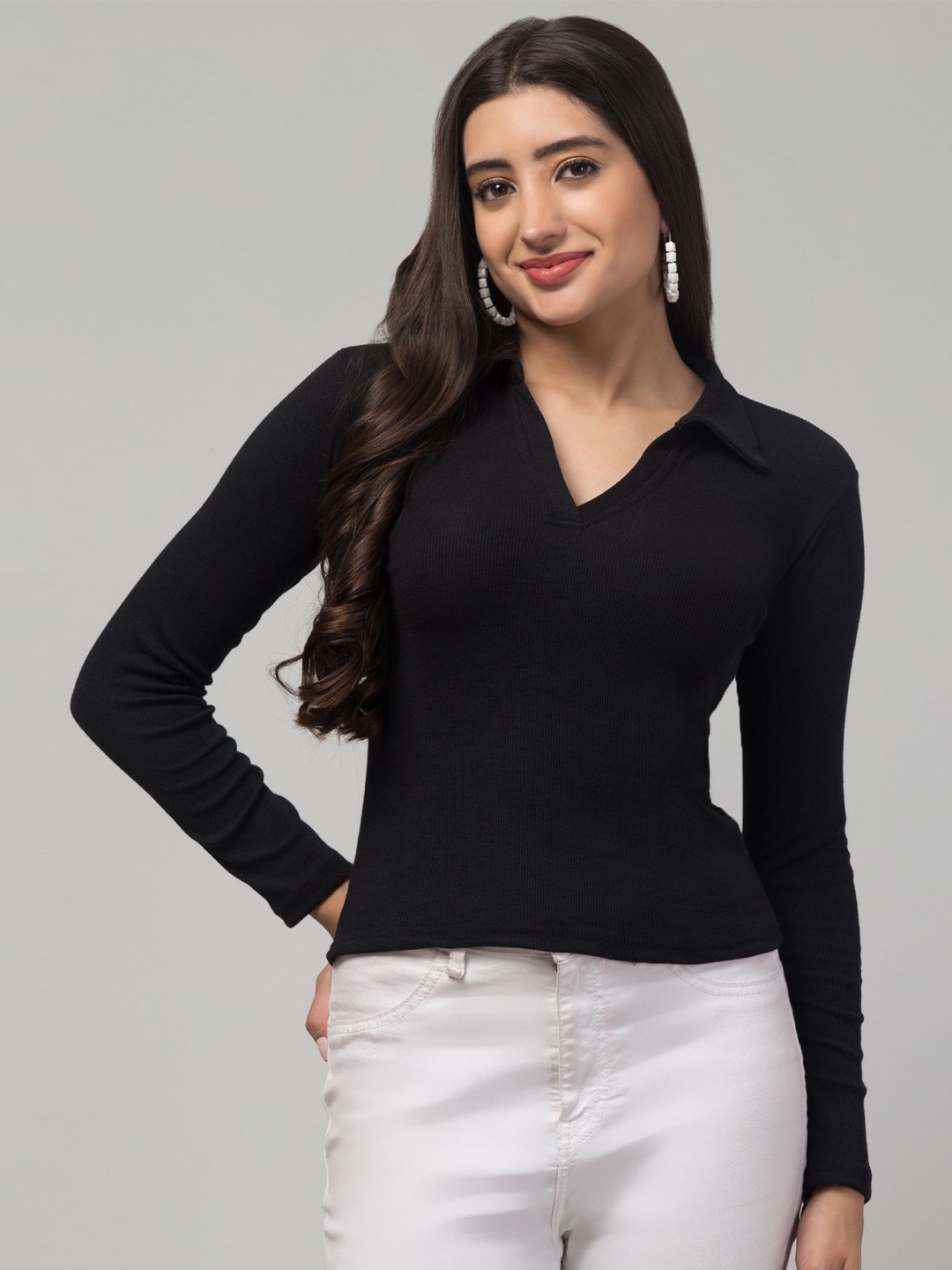 

STYLE PREZONE Top, Black