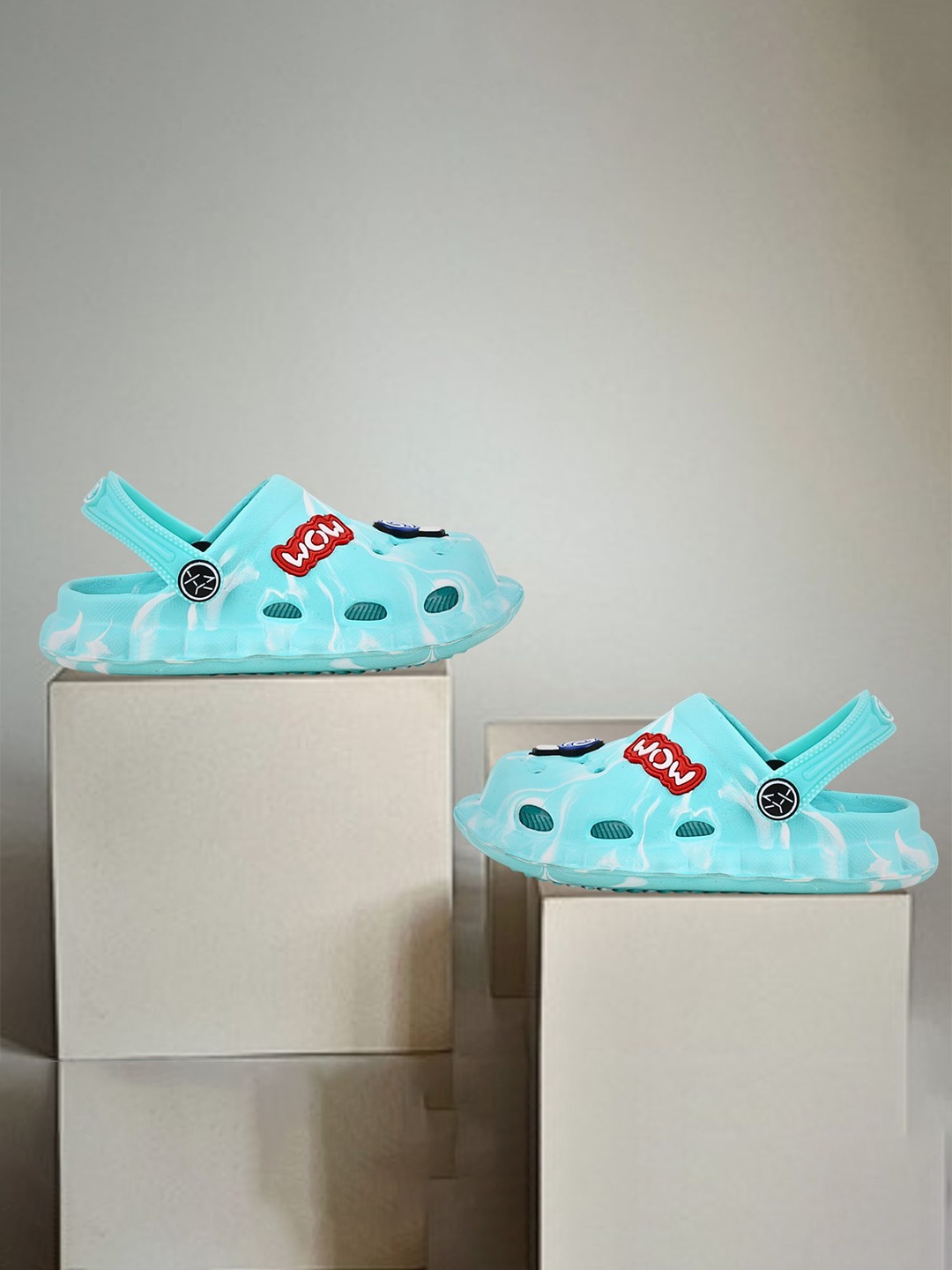 

Smartots Kids Self Design Clogs, Sea green