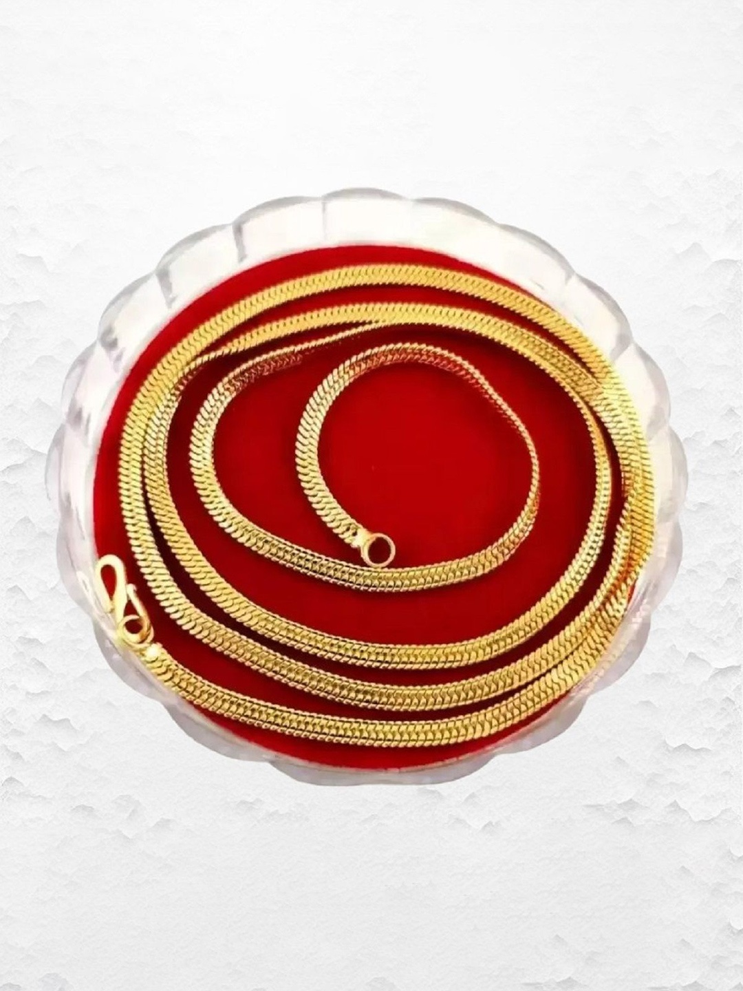 

AKLINA Unisex Gold-Plated Chain