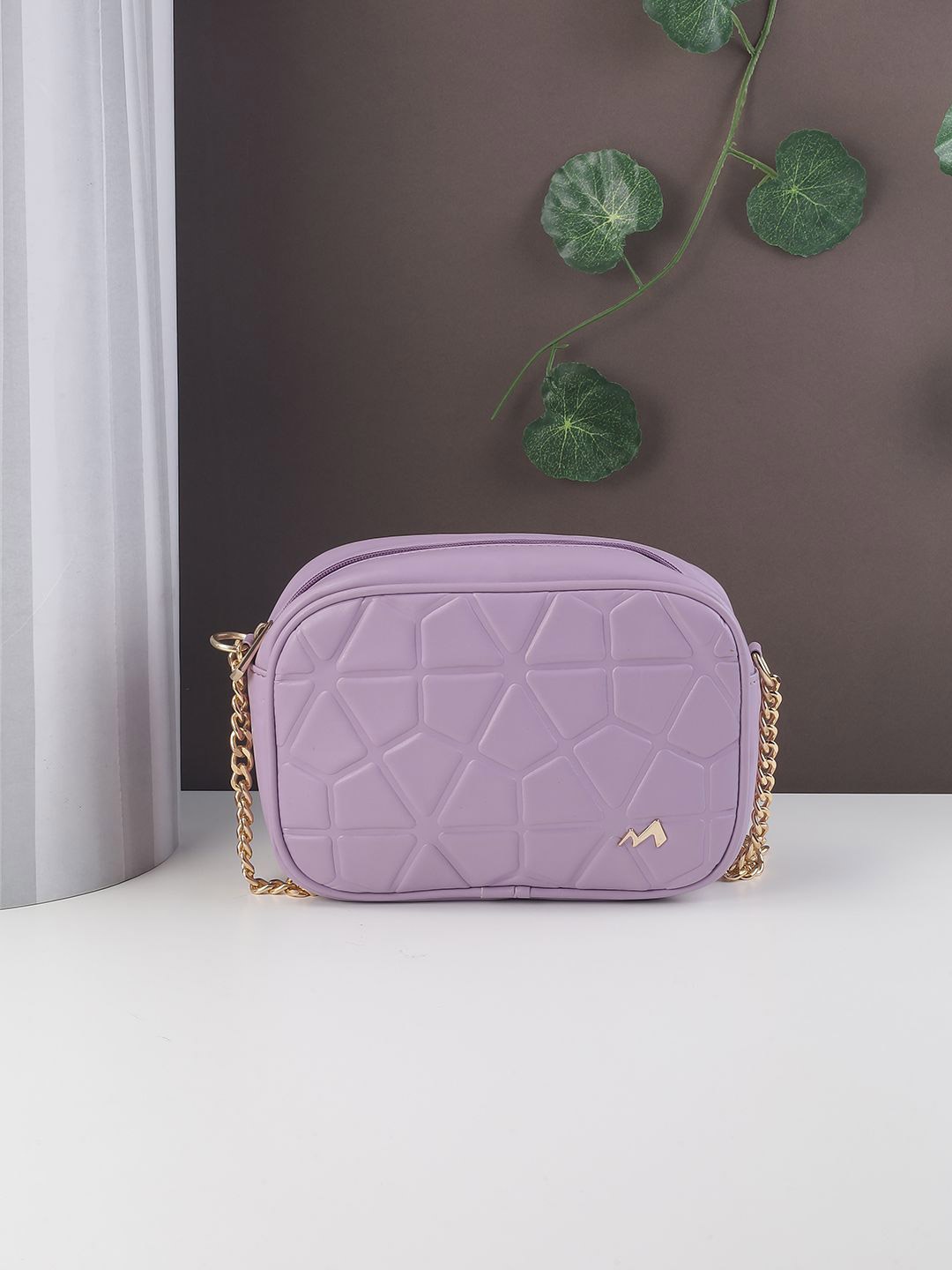 

Metro Shoulder Strap Envelope Clutch, Purple