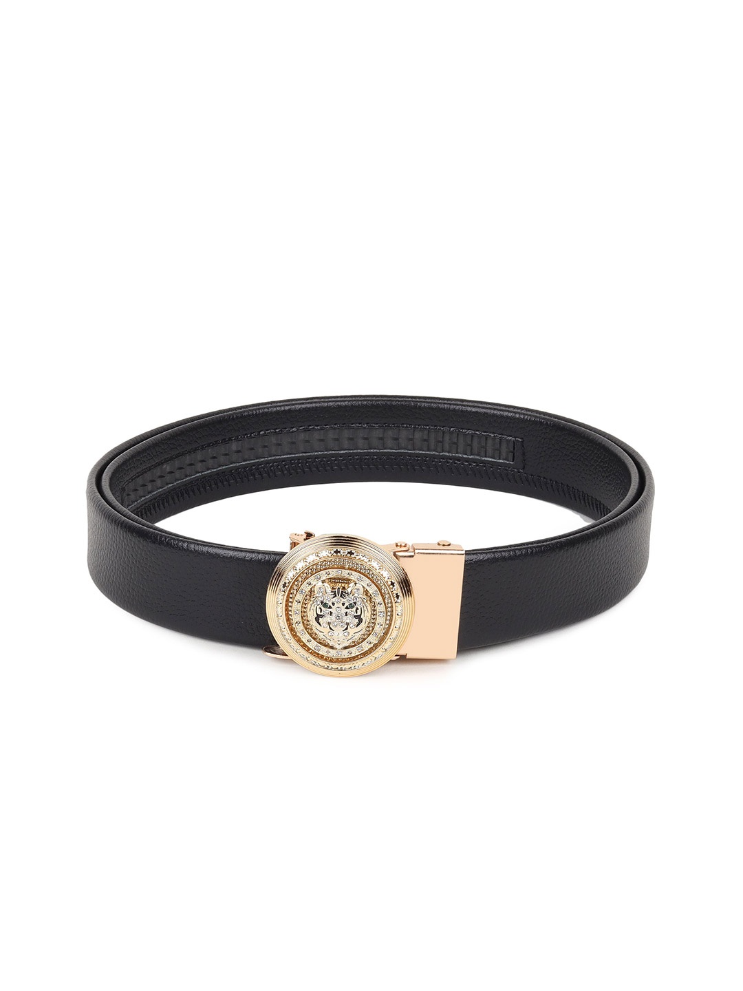 

Provogue Men Textured Belt, Black