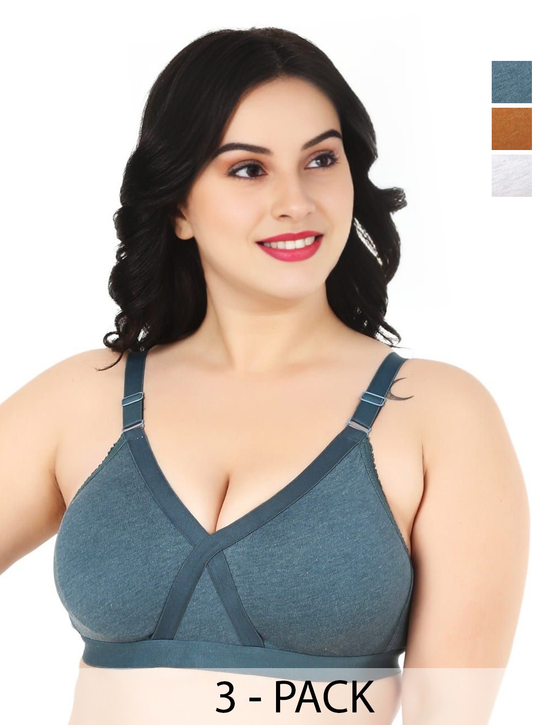 

Boleem Full Coverage Cut and Sew Bra, Mustard