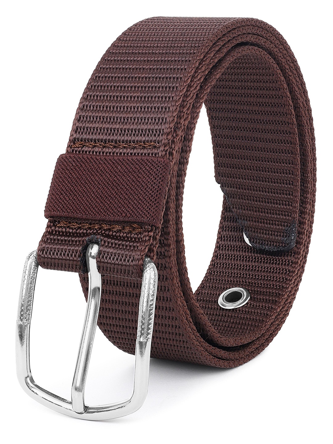 

Metronaut Men Textured Formal Belt, Brown