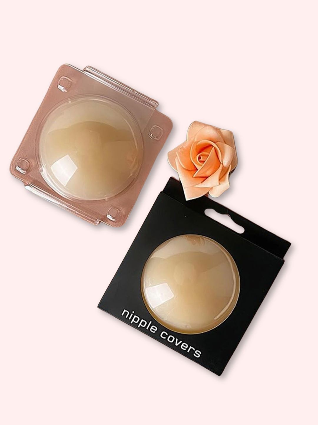 

CareDone Women Reusable & Sweat Proof Stick-On Lingerie accessories, Beige
