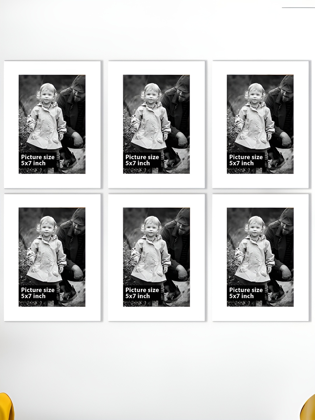 

Art Street White 5 to 7 Pieces Wood Wall Photo Frames