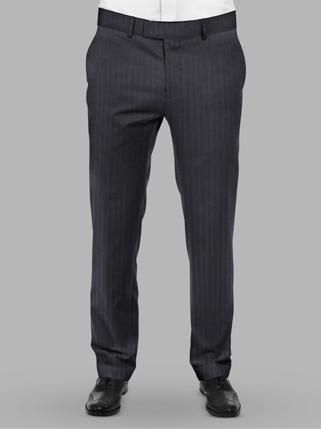 

Bigreams Men's Cotton Corduroy Pants Piece, Black