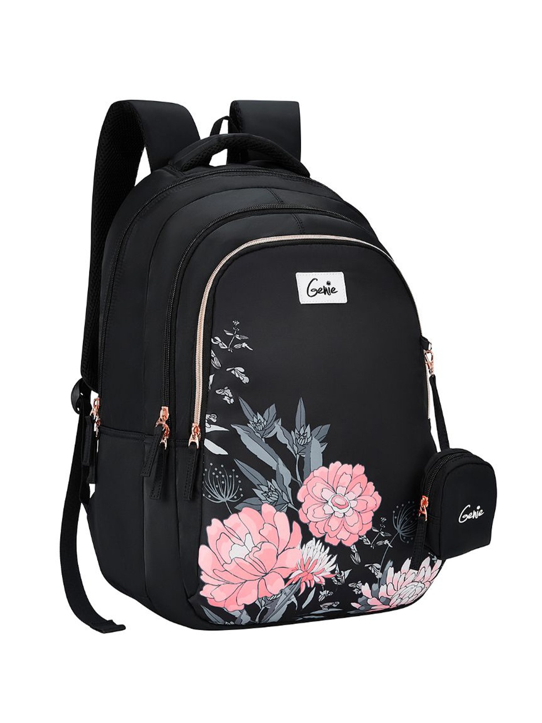 

Genie Women Graphic Backpack, Black