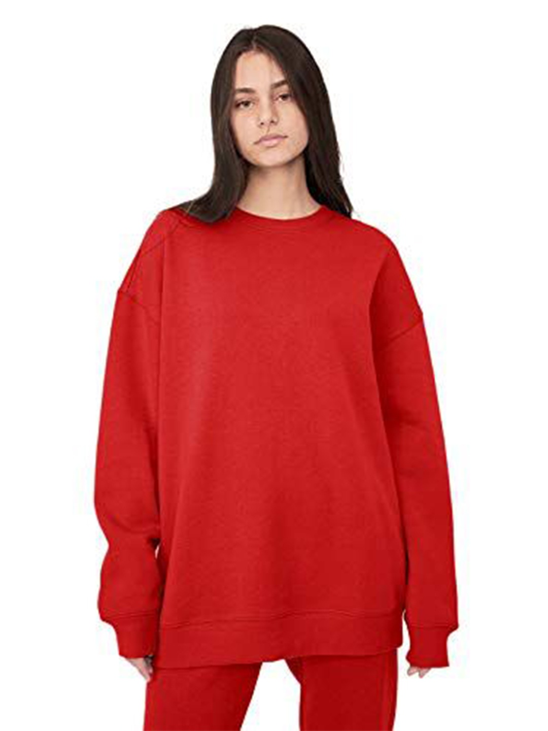 

NOTWILD Women Hooded Sweatshirt, Red