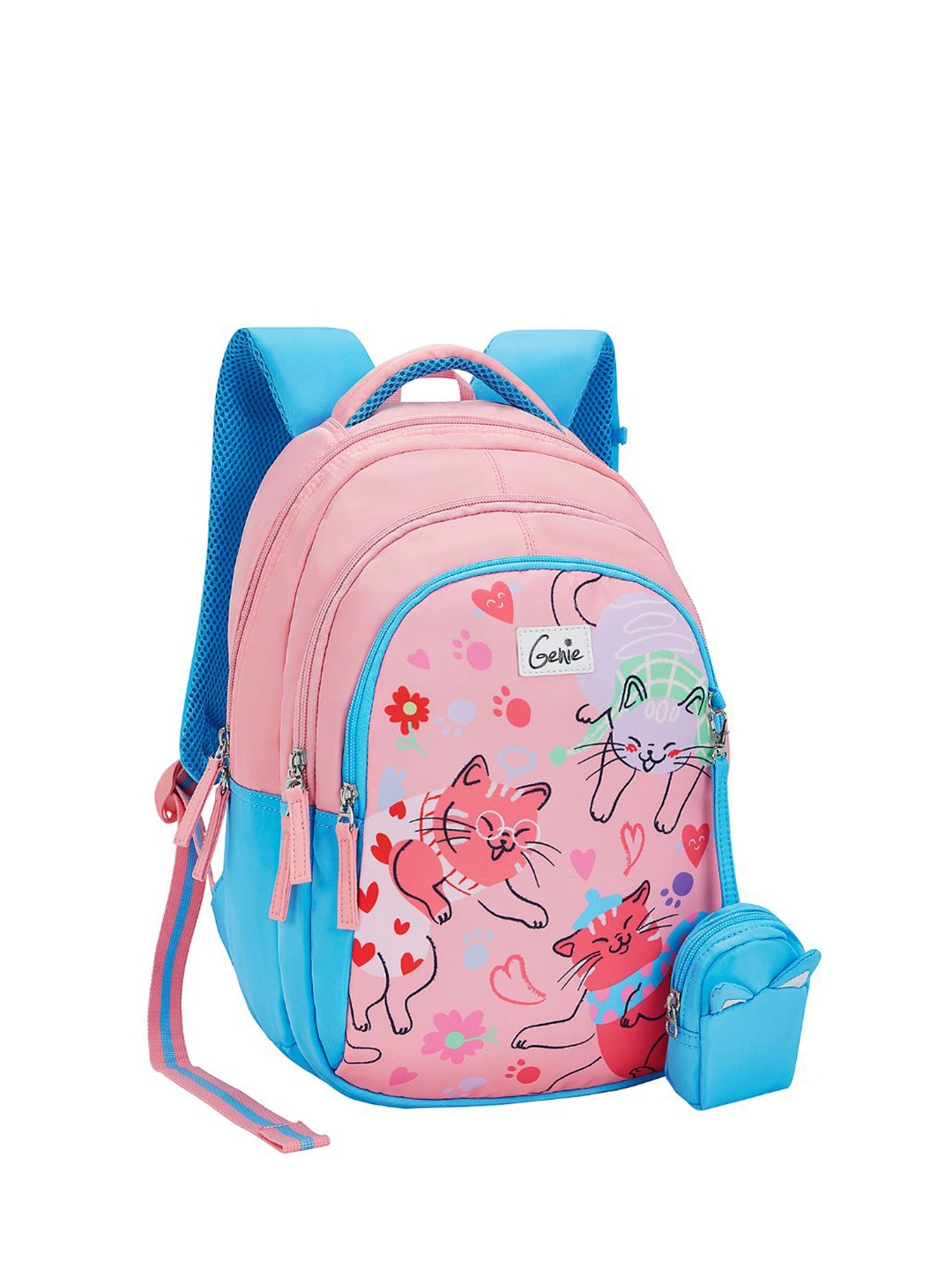 

Genie Girls Graphic Small Backpack, Blue