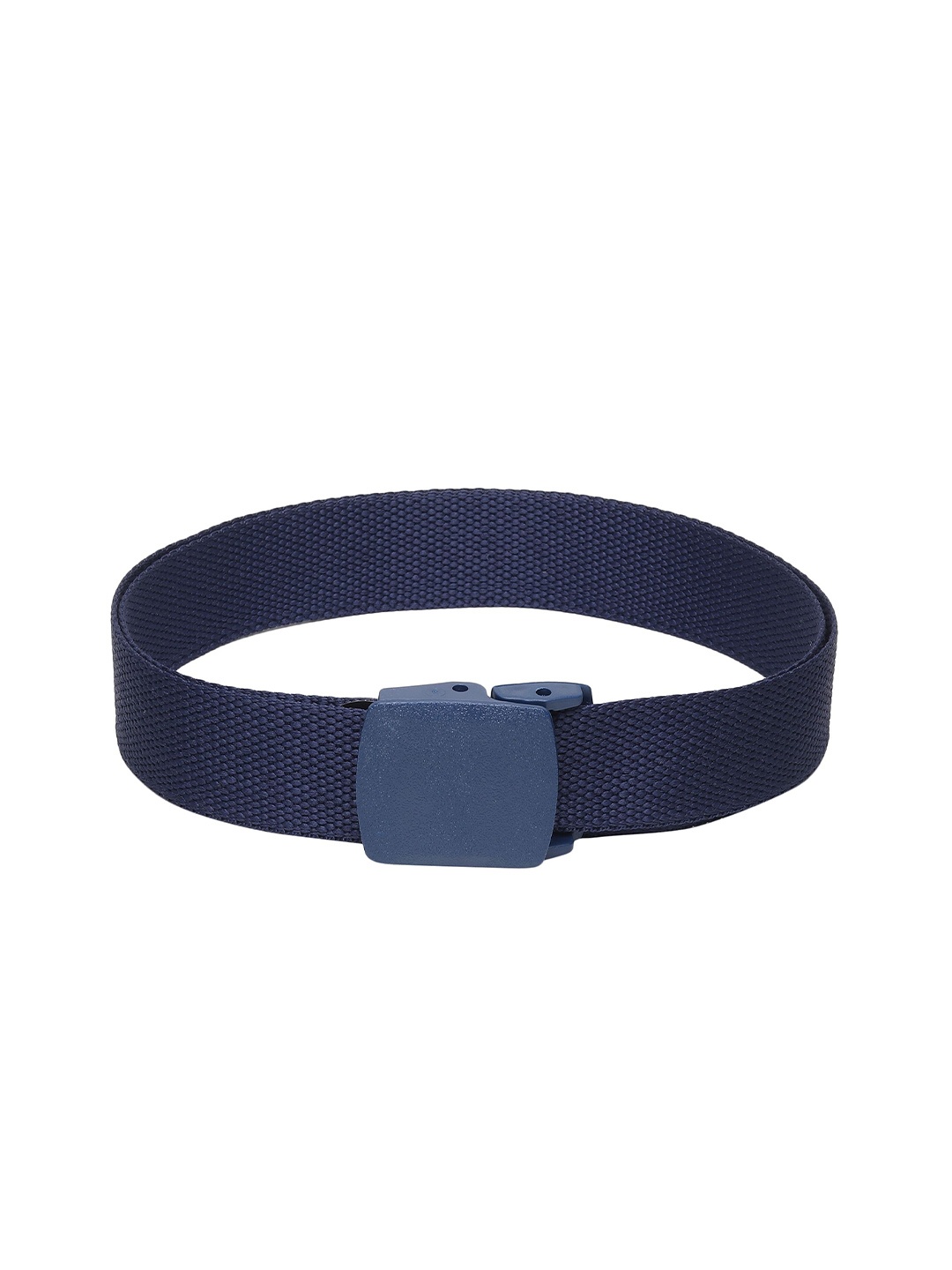 

Metronaut Men Woven Design Belt, Blue