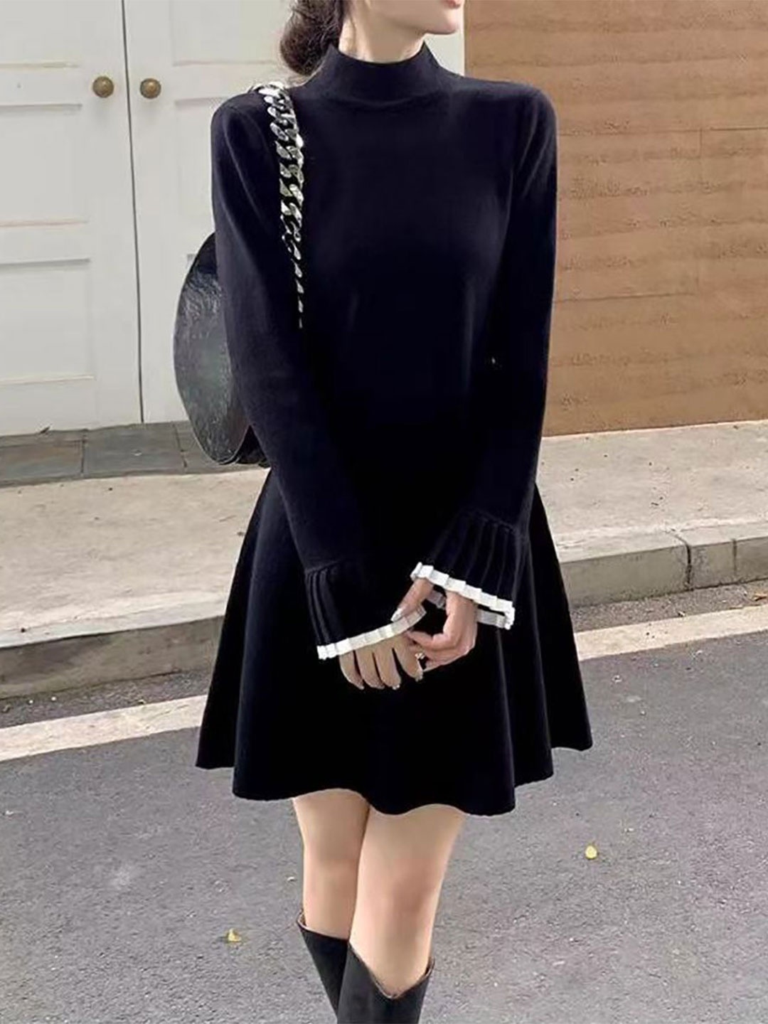 

StyleCast x Revolte Women A-Line Dress, Black