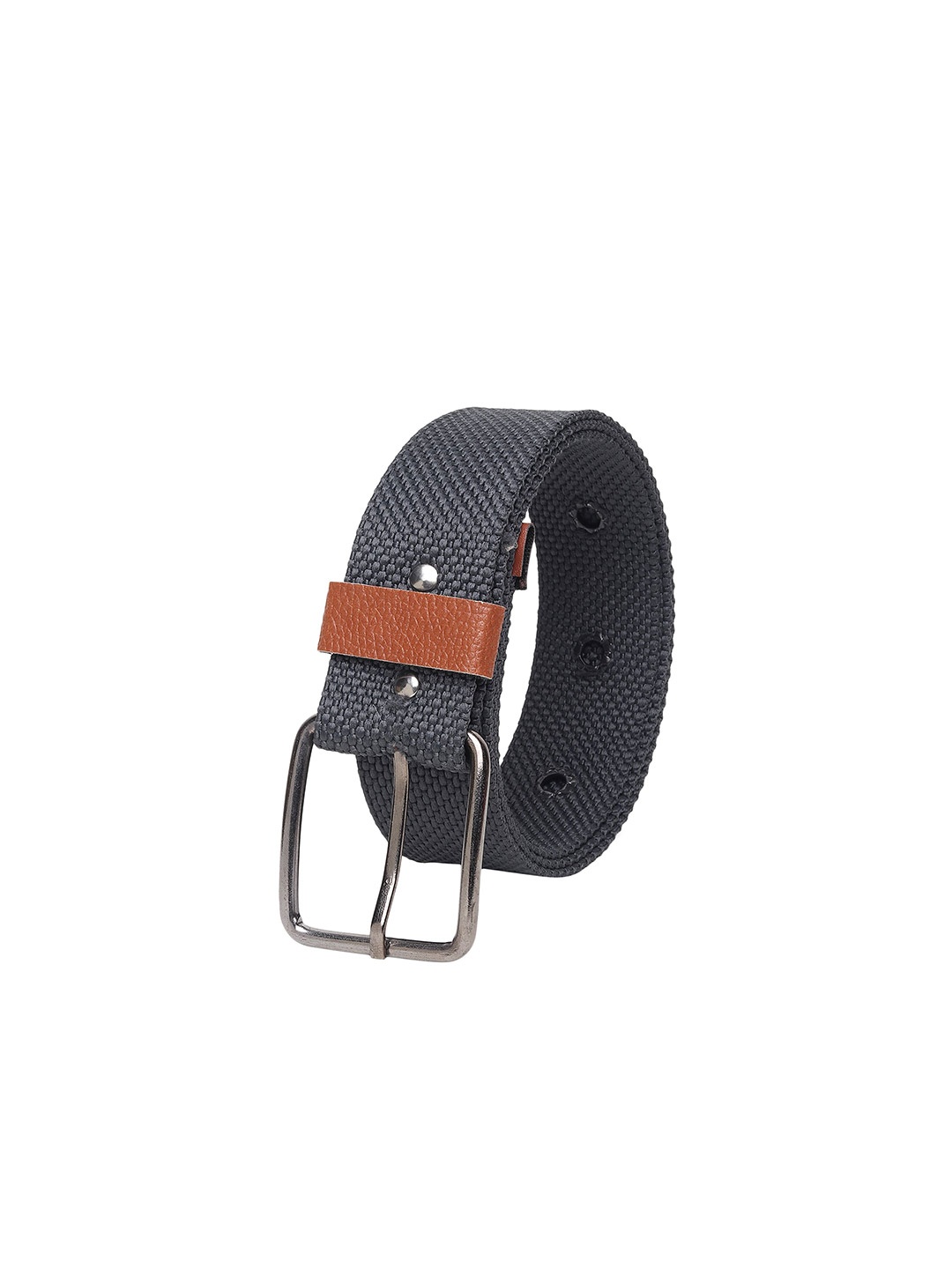 

Metronaut Men Textured Formal Belt, Black