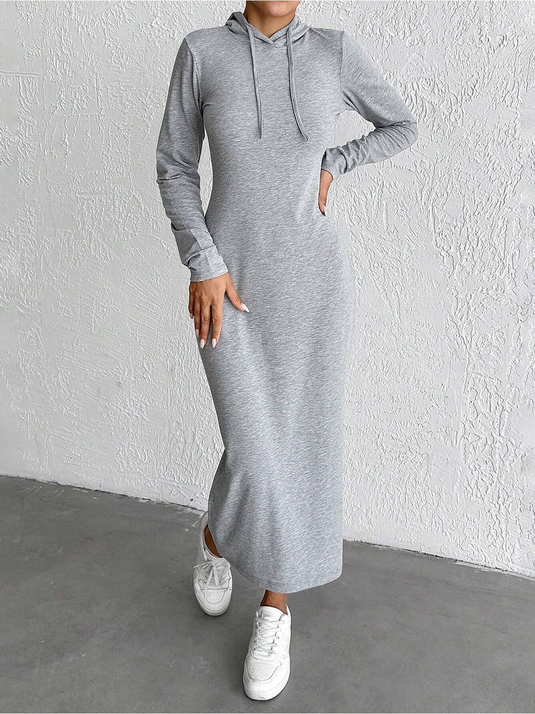 

StyleCast x Revolte A-Line Midi Dress, Grey