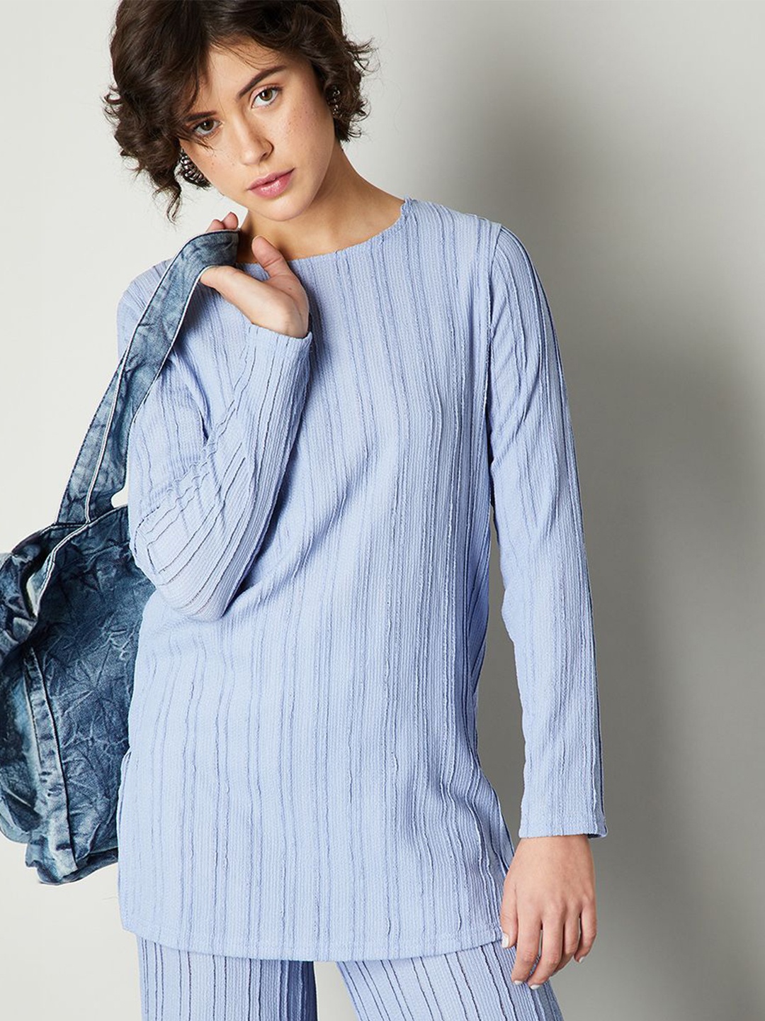 

max Striped Top, Blue