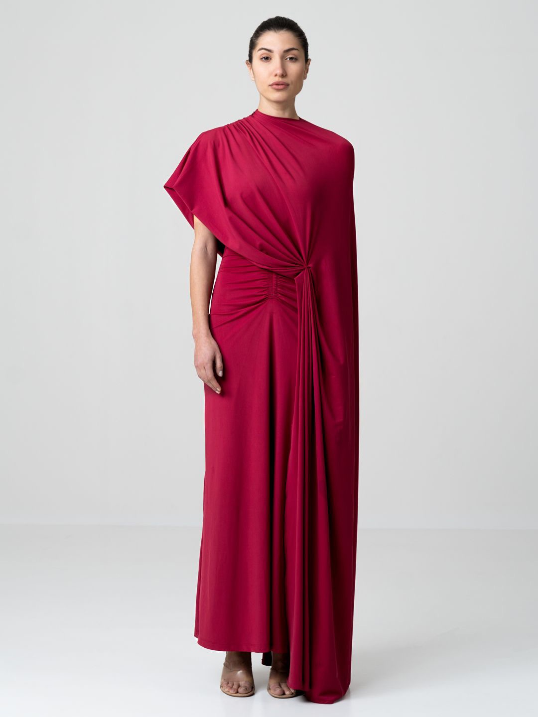 

SOTBELLA Bodycon Maxi Dress, Maroon