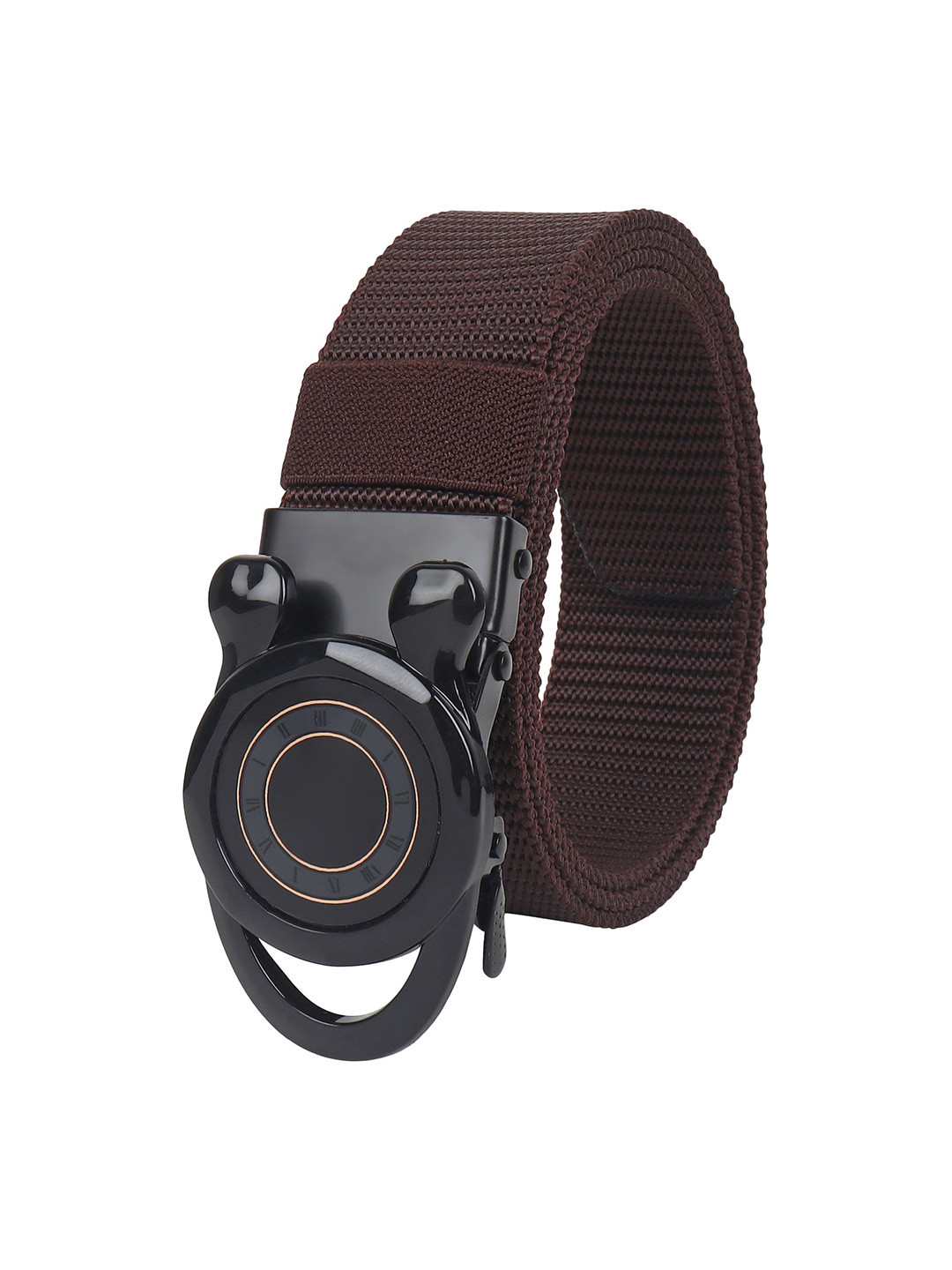 

Metronaut Men Textured Formal Belt, Brown