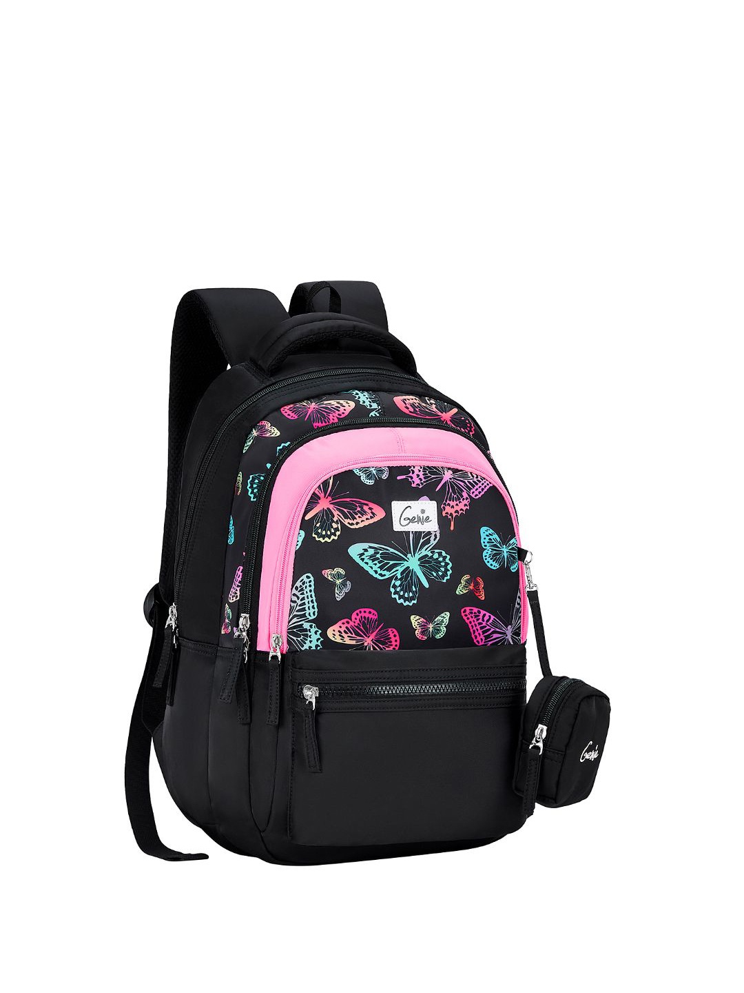 

Genie Girls Graphic Backpack, Black