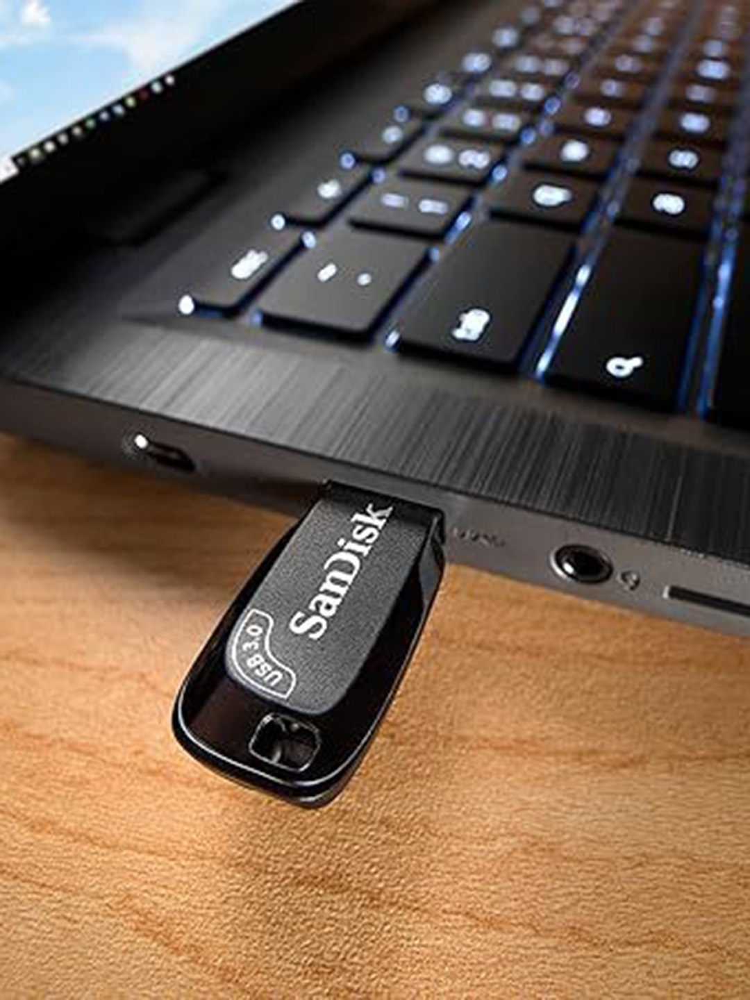 

Sandisk Ultra USB Type-C USB Flash Drive USB Type C 3.1 Pen Drive, Black