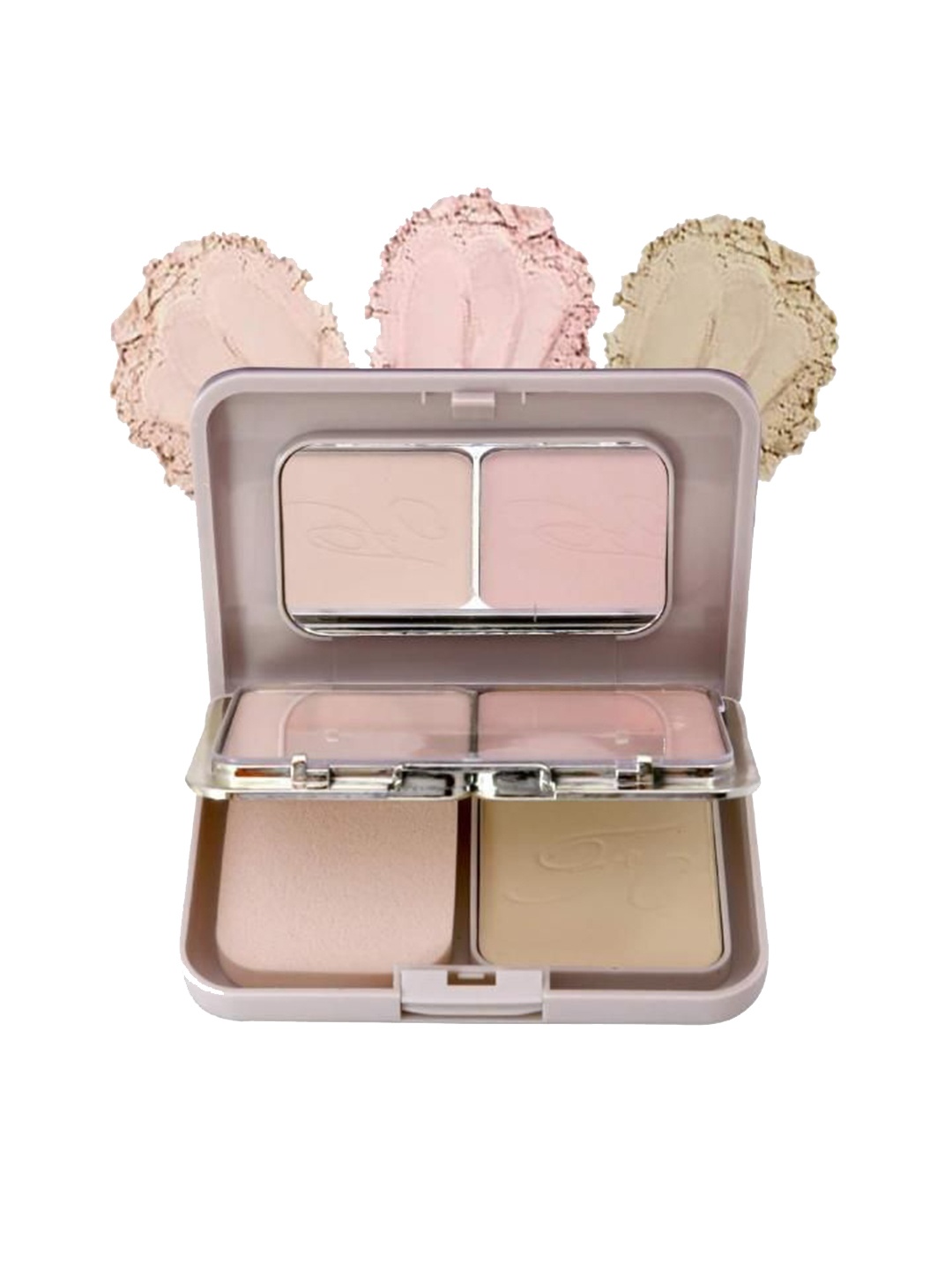

Fashion Colour Outstanding Nourish 3 In 1 Compact Powder - 27 g - Shade 1, Pink