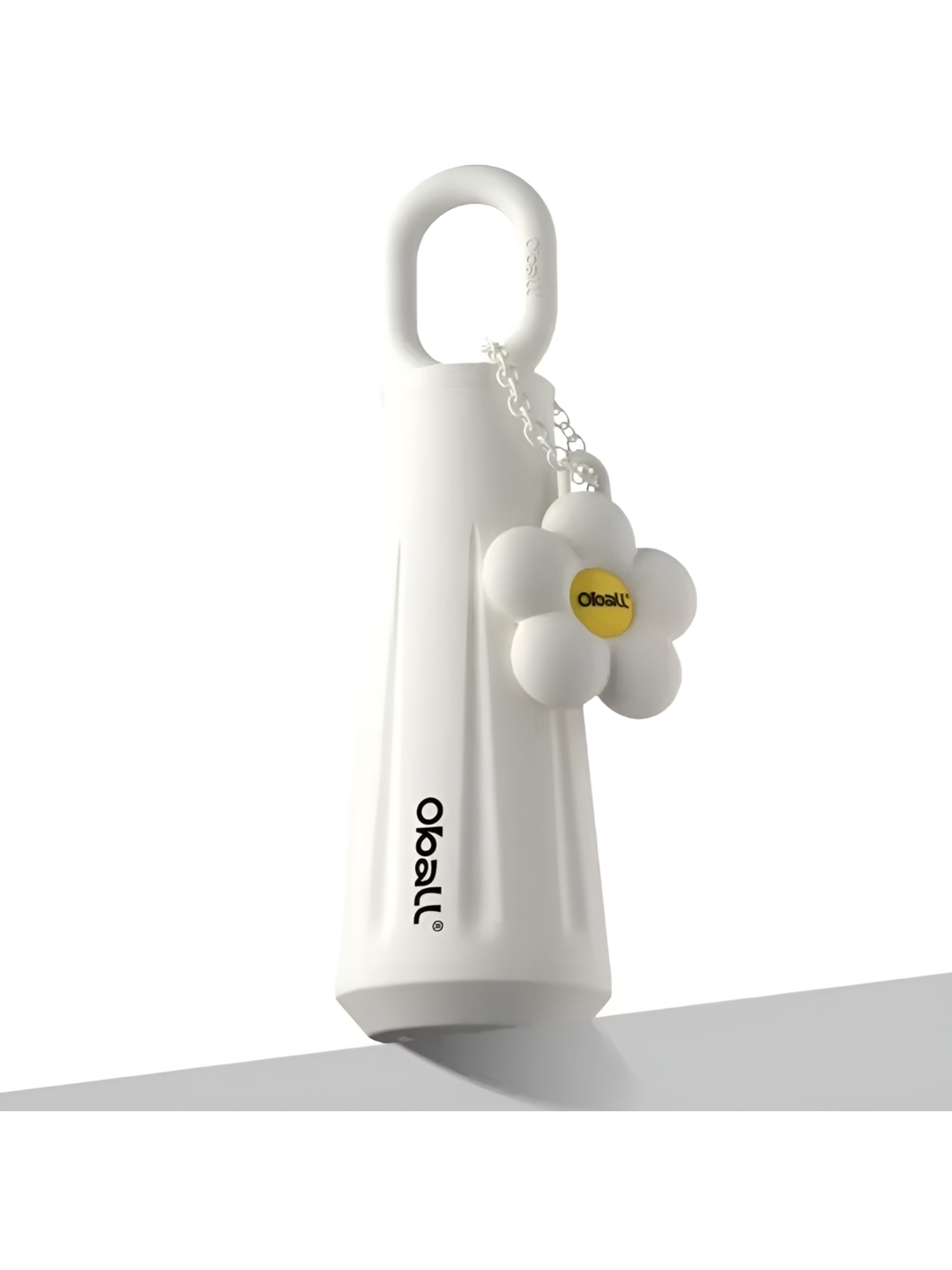 

MyneeMoe White & Yellow Single Stainless Steel Printed Water Bottle