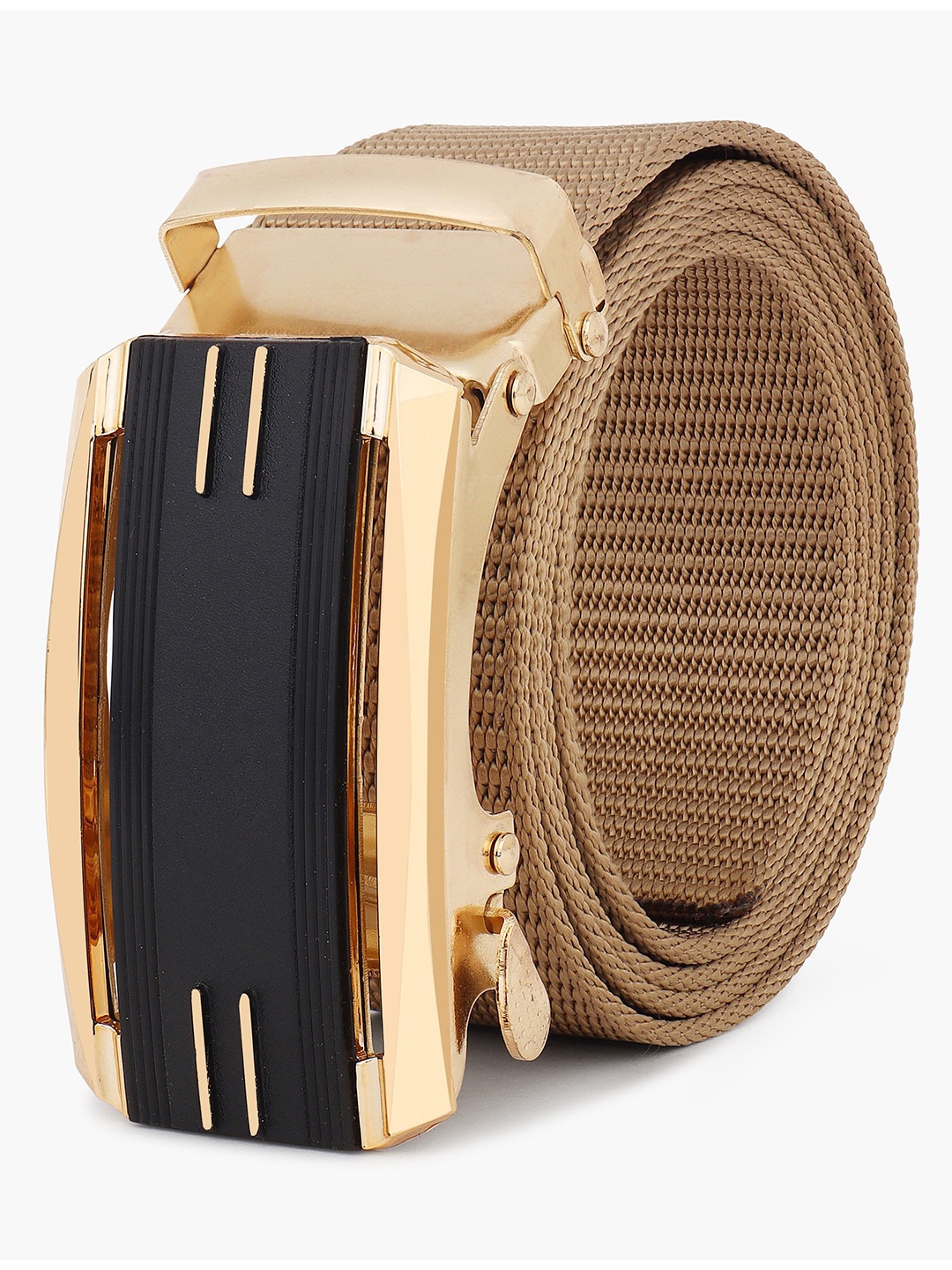 

Metronaut Men Textured Formal Belt, Cream