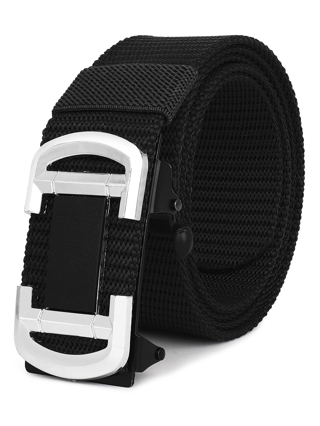 

Metronaut Men Textured Formal Belt, Black