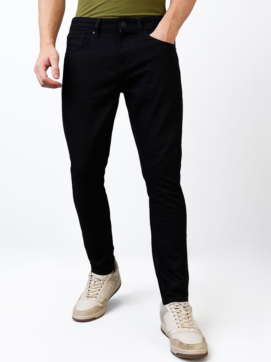 

SPYKAR Men Slim Fit Jeans, Black