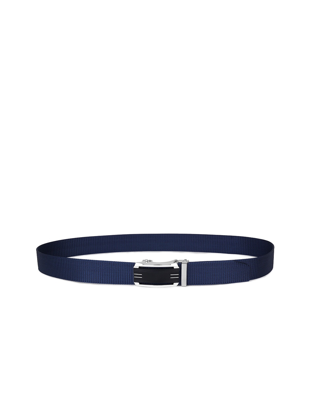 

Metronaut Men Textured Formal Belt, Blue