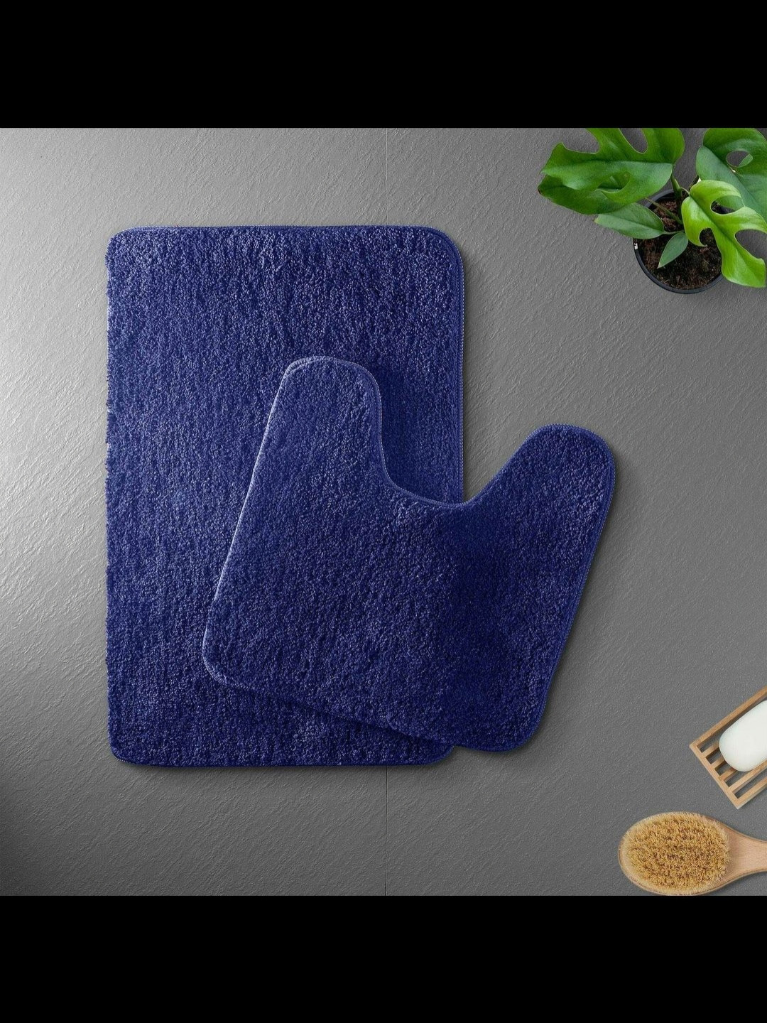 

MAA HOME CONCEPT Blue 1780 GSM Non-Slip Bath Rug