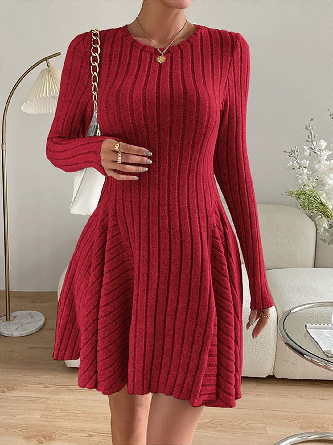 

StyleCast x Revolte Women A-Line Dress, Red