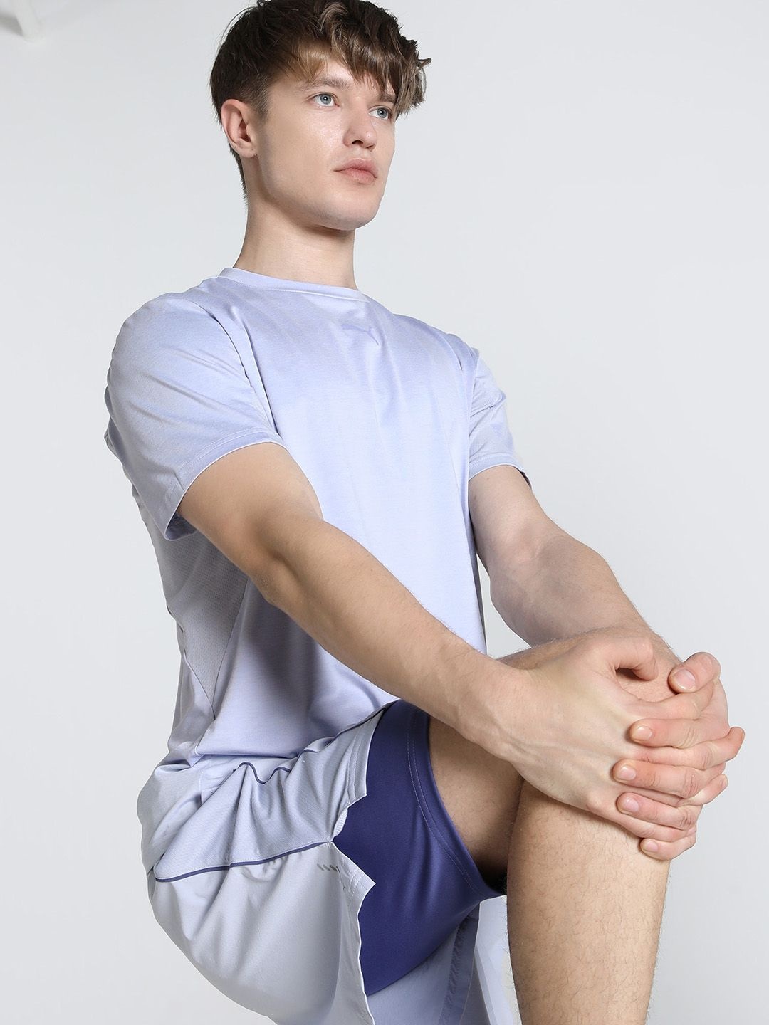 

Puma Men Cloudspun Soft Breathable Training Tee, Blue