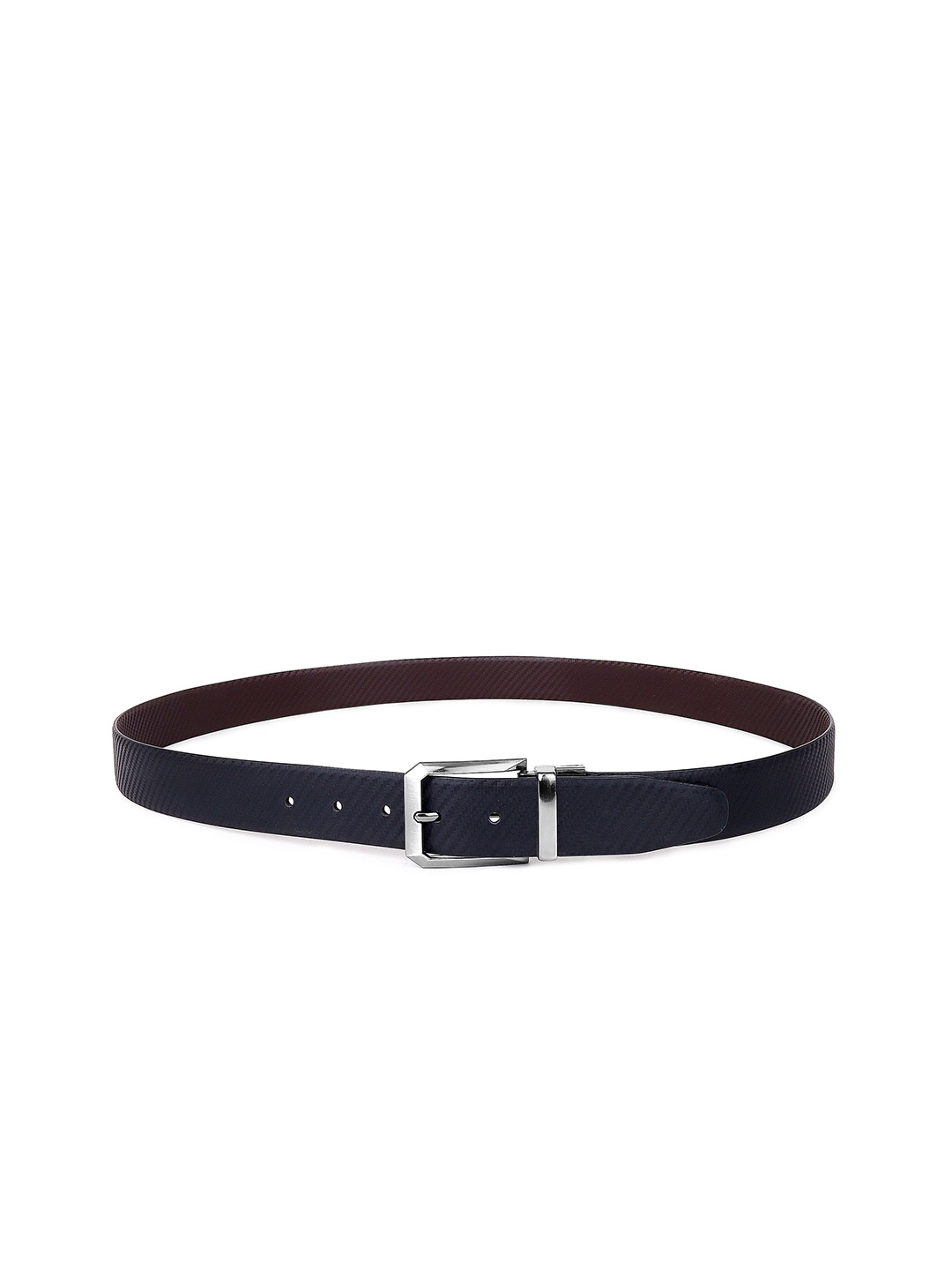 

Provogue Men Textured Reversible Formal Belt, Black