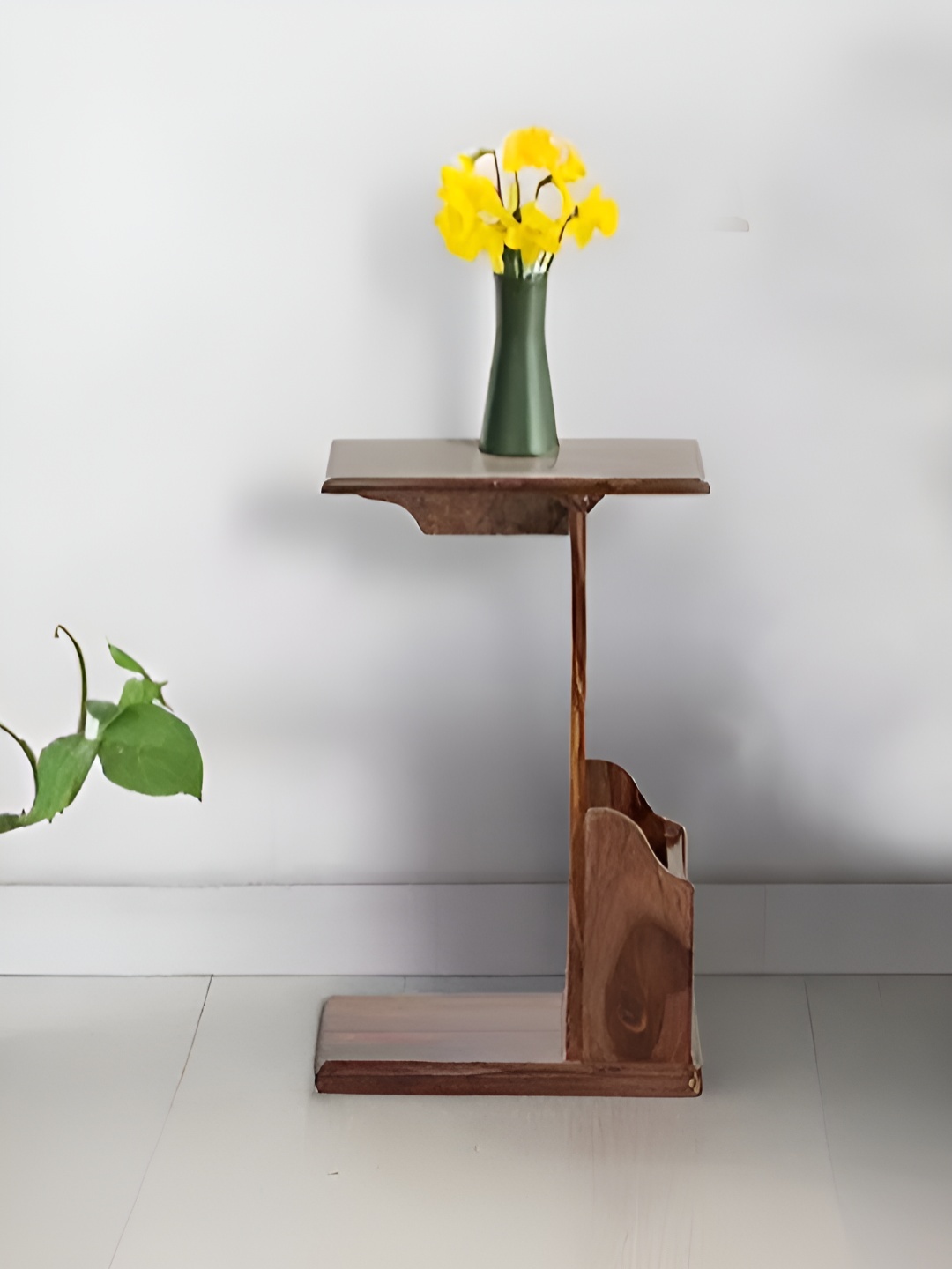 

Royaloak Brown Wooden Square Telephone Bedside Table