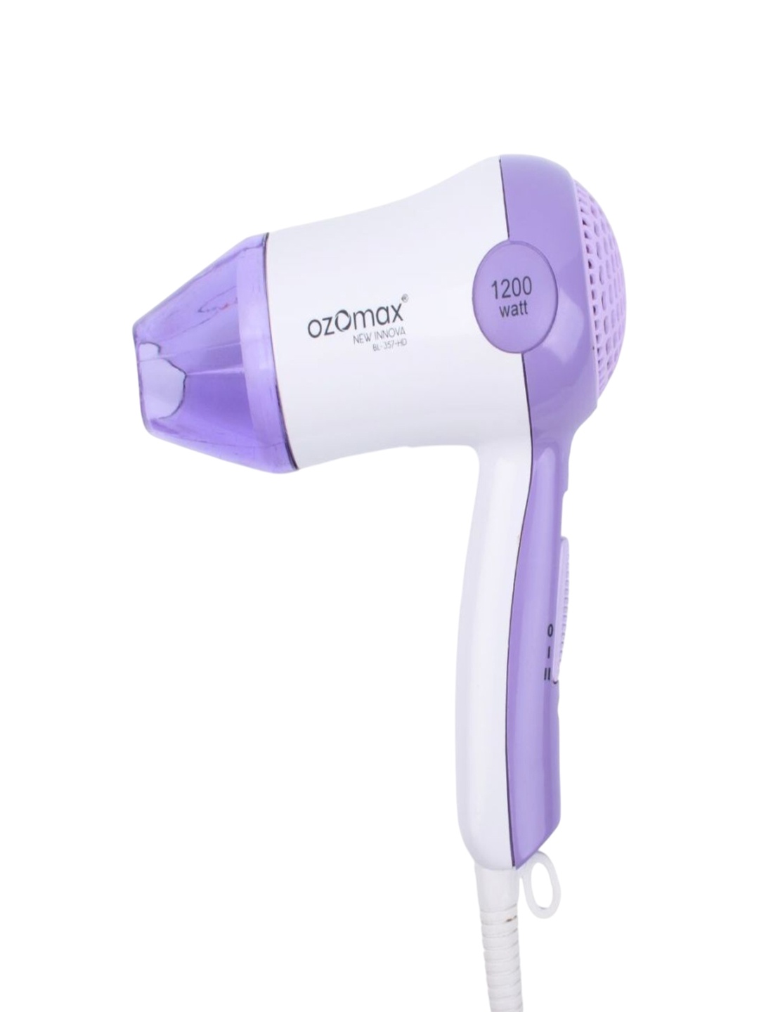 

OZOMAX New Innova 1200 Watt Hair Dryer For Fast Drying & Styling, Pink