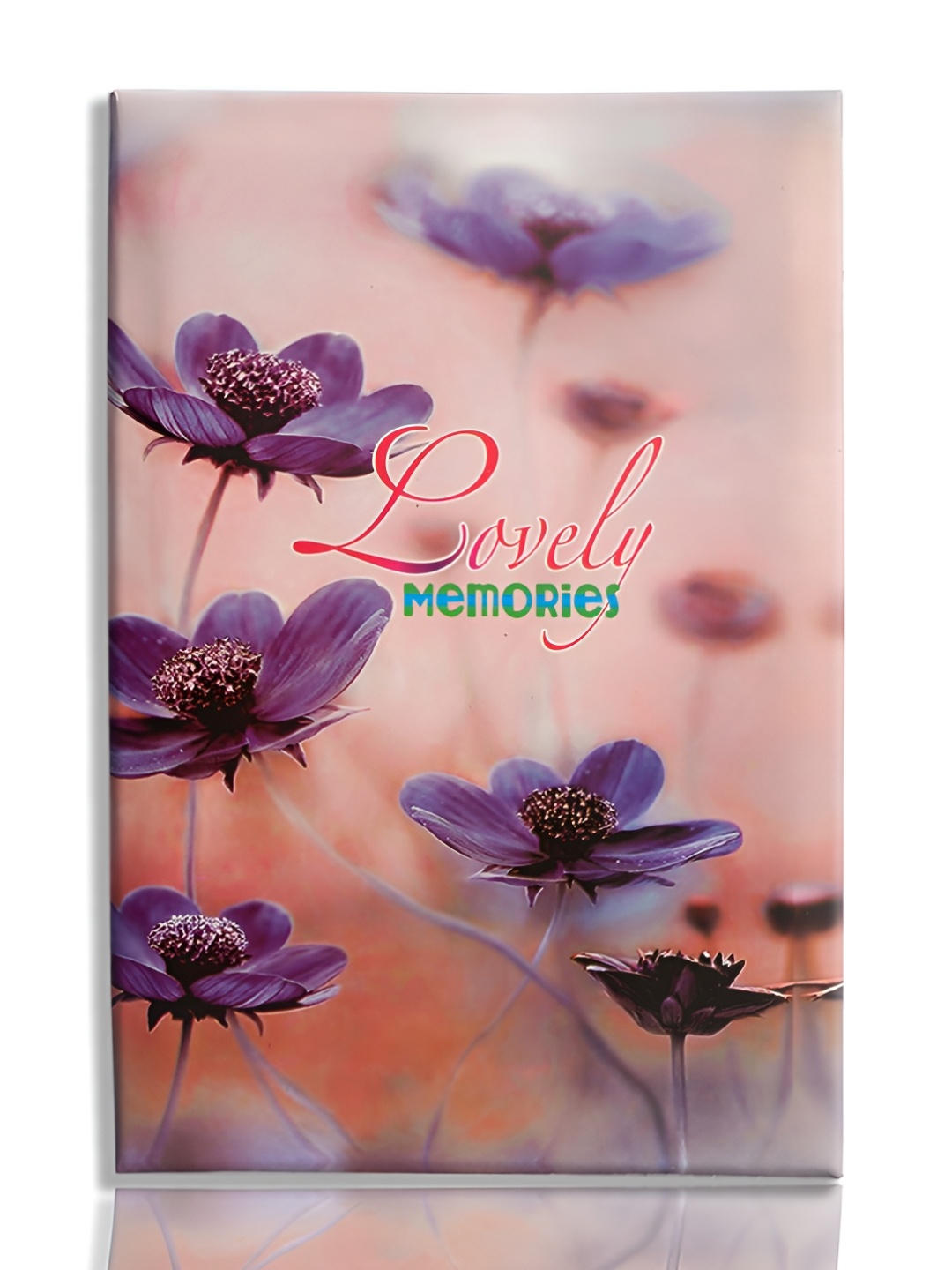 

SEHAZ ARTWORKS Purple & Red Lovely Memories Printed Photo Album