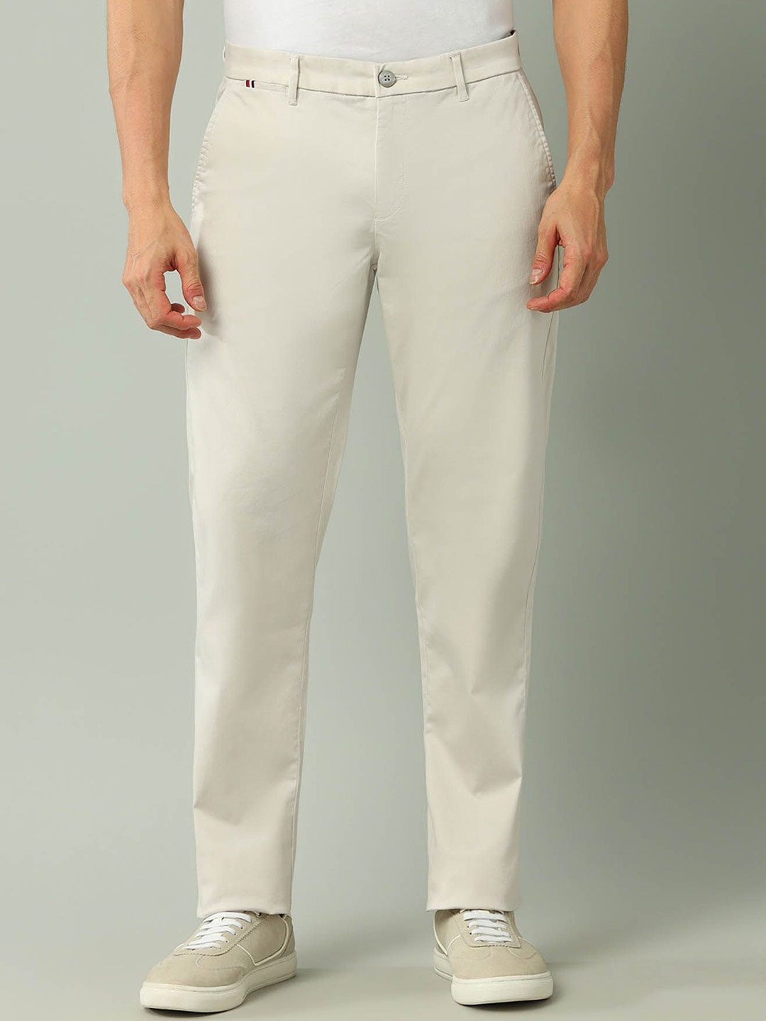 

Arrow Sport Men Classic Chinos Trousers, Beige