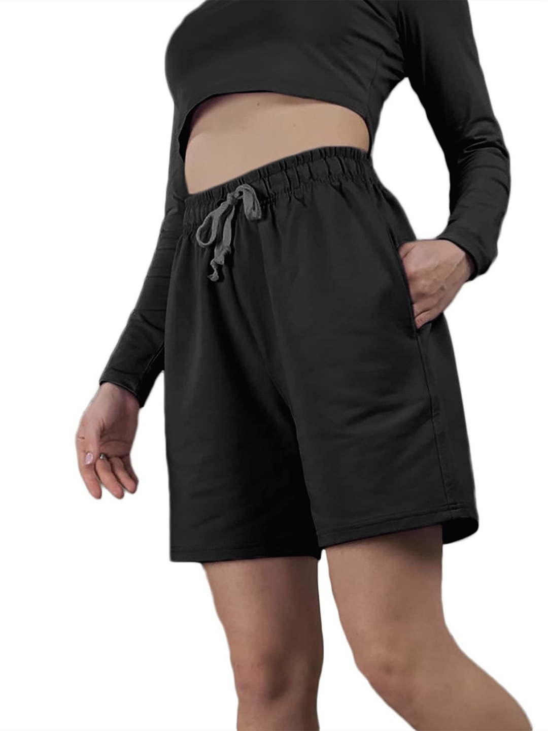 

NOTWILD Women Shorts, Black