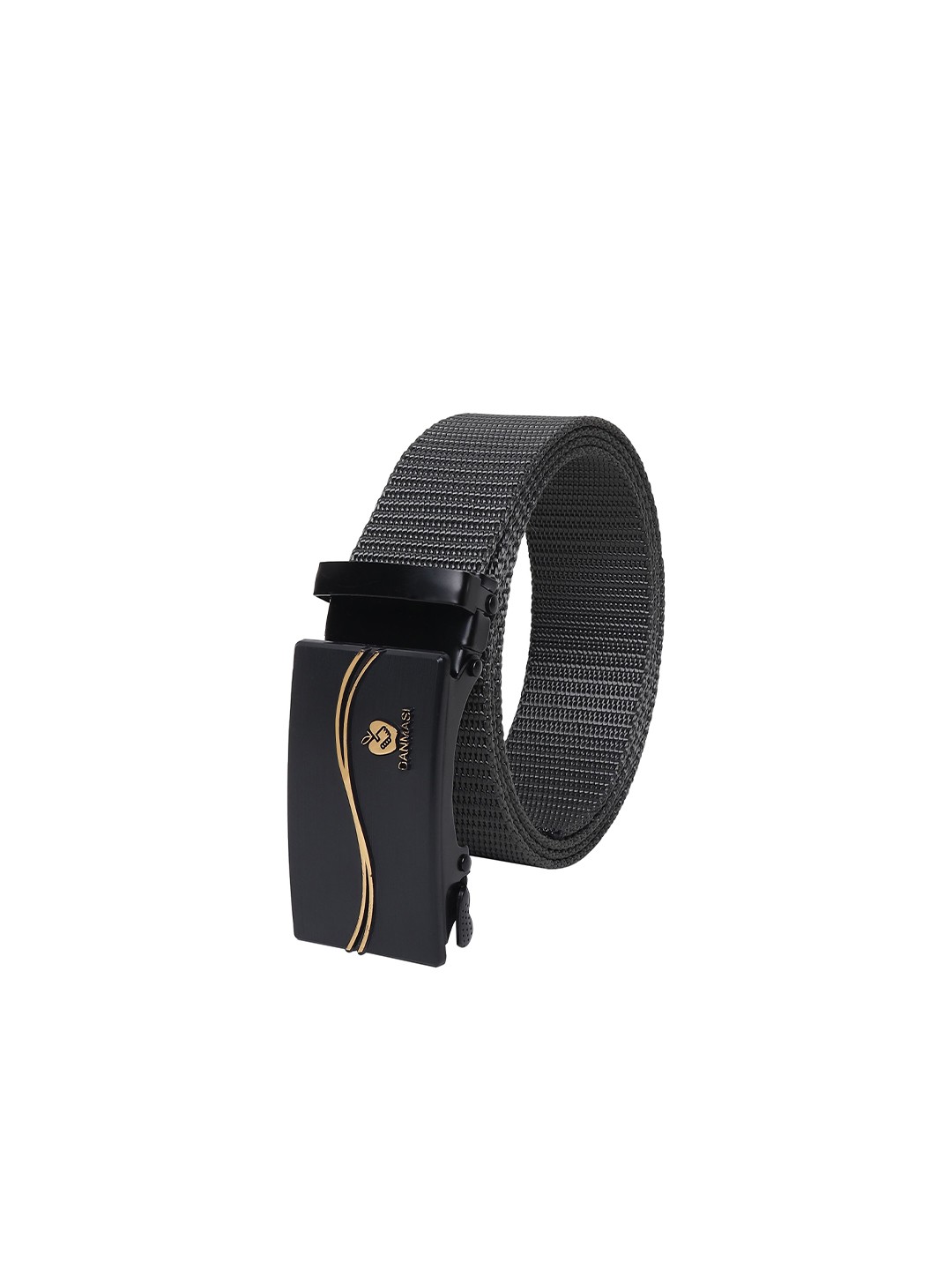 

Metronaut Men Textured Formal Belt, Black