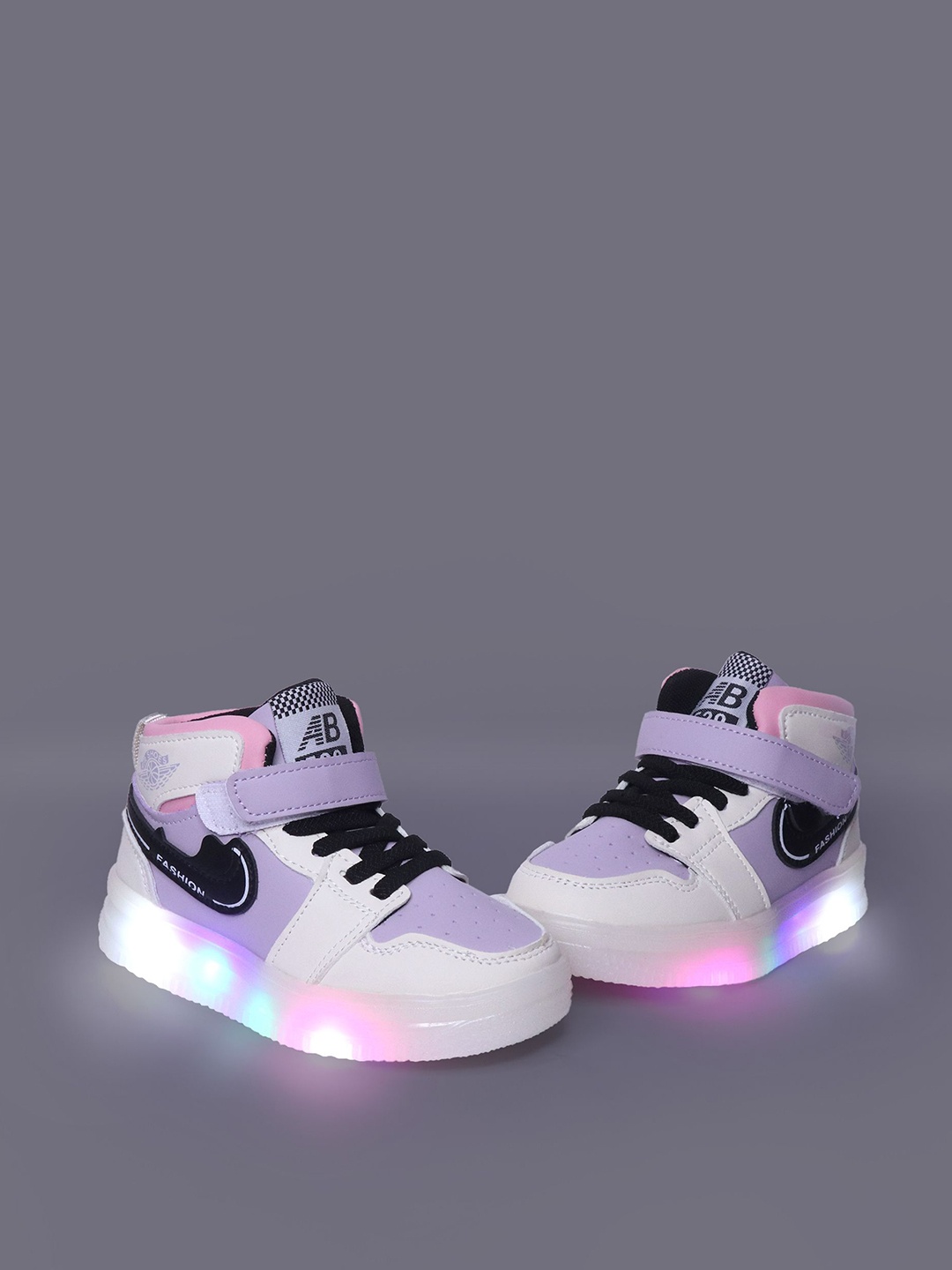 

BAESD Kids LED Sneakers, Purple