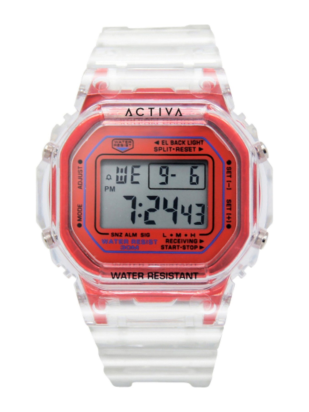 

Invicta Men Dial & Straps Digital Watch ACW424-009, Transparent