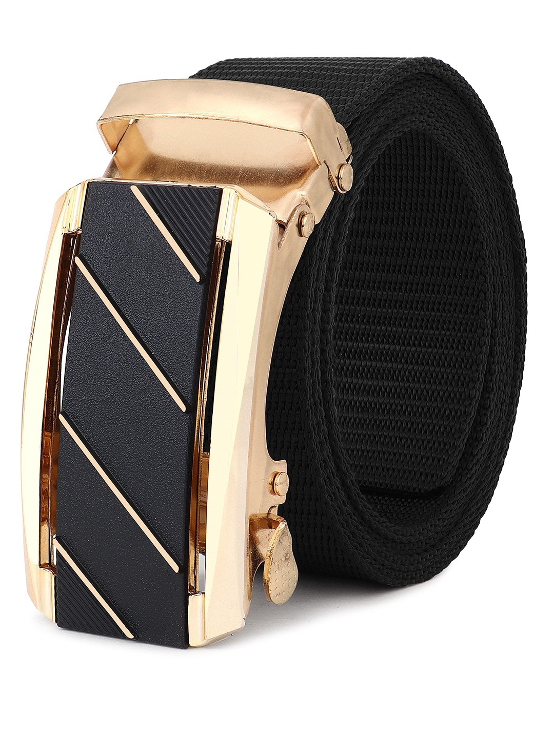 

Metronaut Men Textured Formal Belt, Black