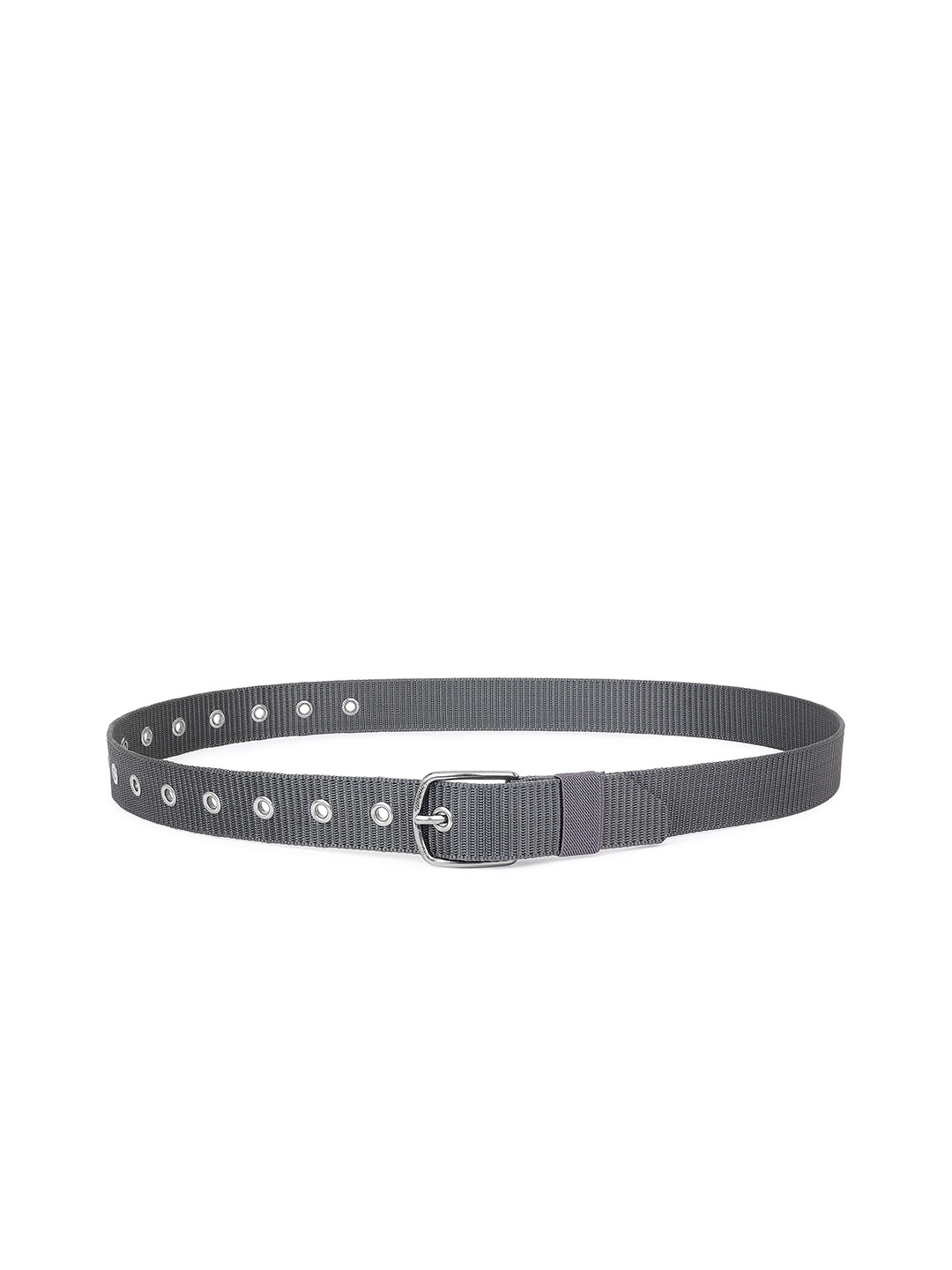 

Metronaut Men Textured Formal Belt, Grey