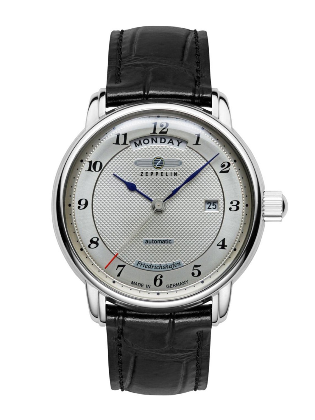 

ZEPPELIN Men Analogue Multi Function Automatic Motion Powered Watch 85624, Silver