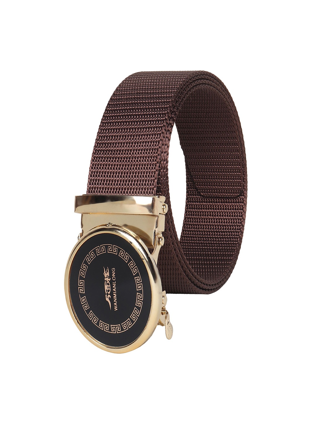 

Metronaut Men Textured Formal Belt, Brown