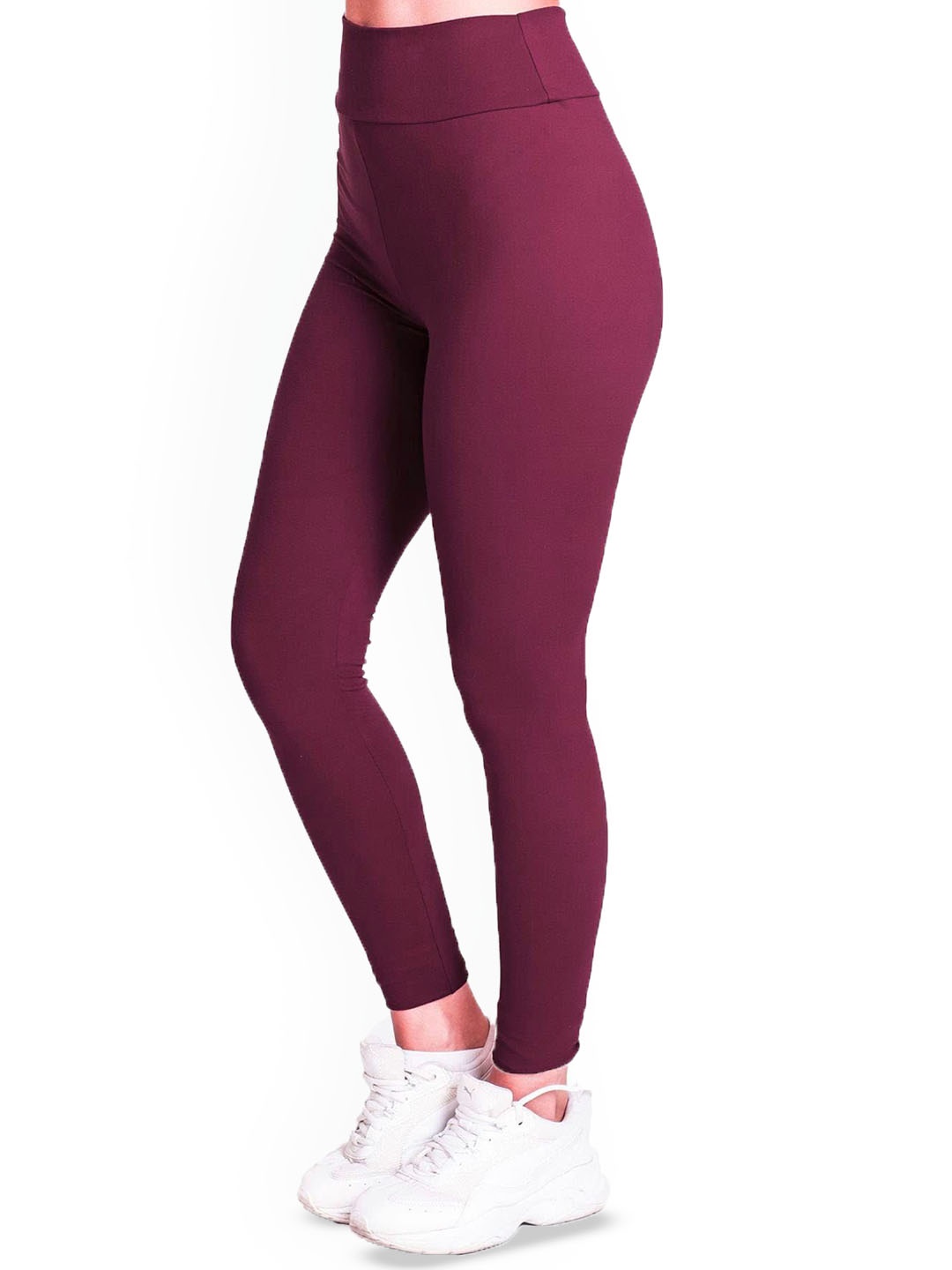

Klassik Women Ankle-Length Winter Leggings, Maroon