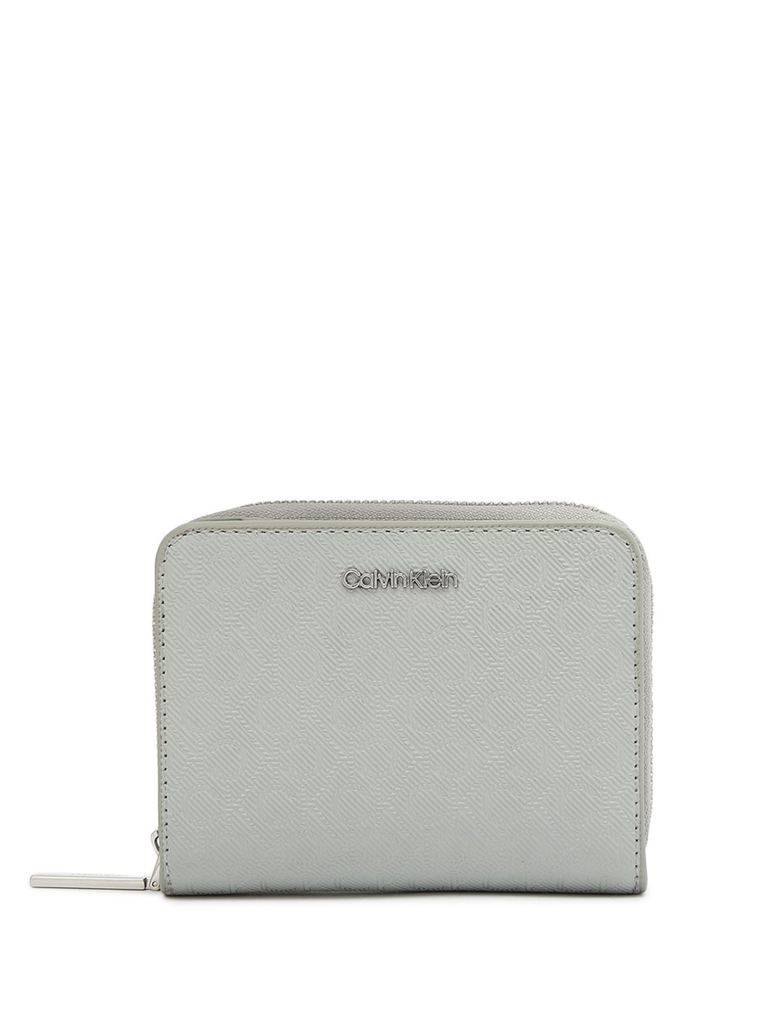 

Calvin Klein Women PU Two Fold Wallet, Grey