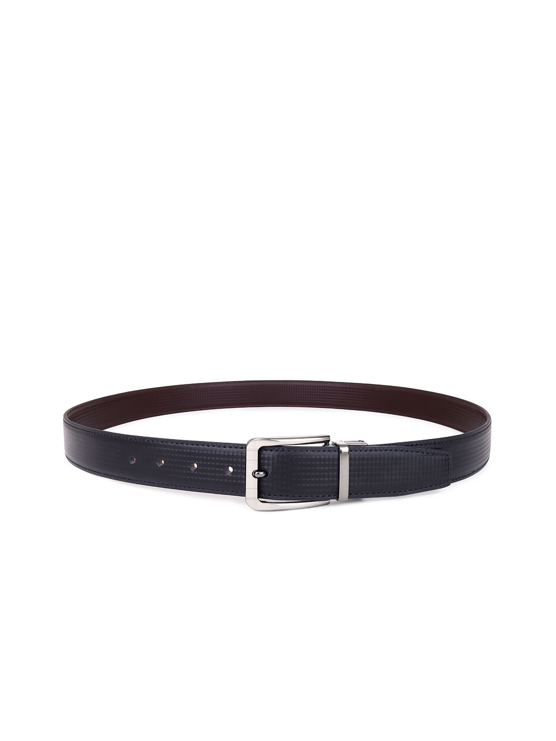 

Provogue Men Textured Reversible Formal Belt, Black