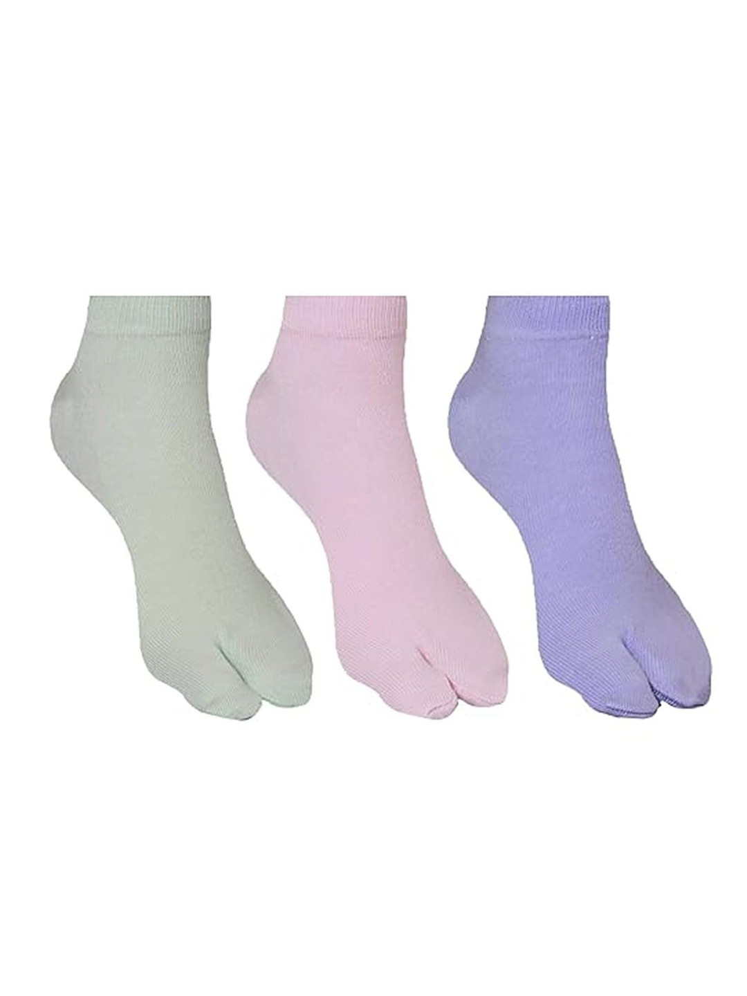 

Supersox Women Pack Of 3 Cotton Ankle-Length Socks, Pink
