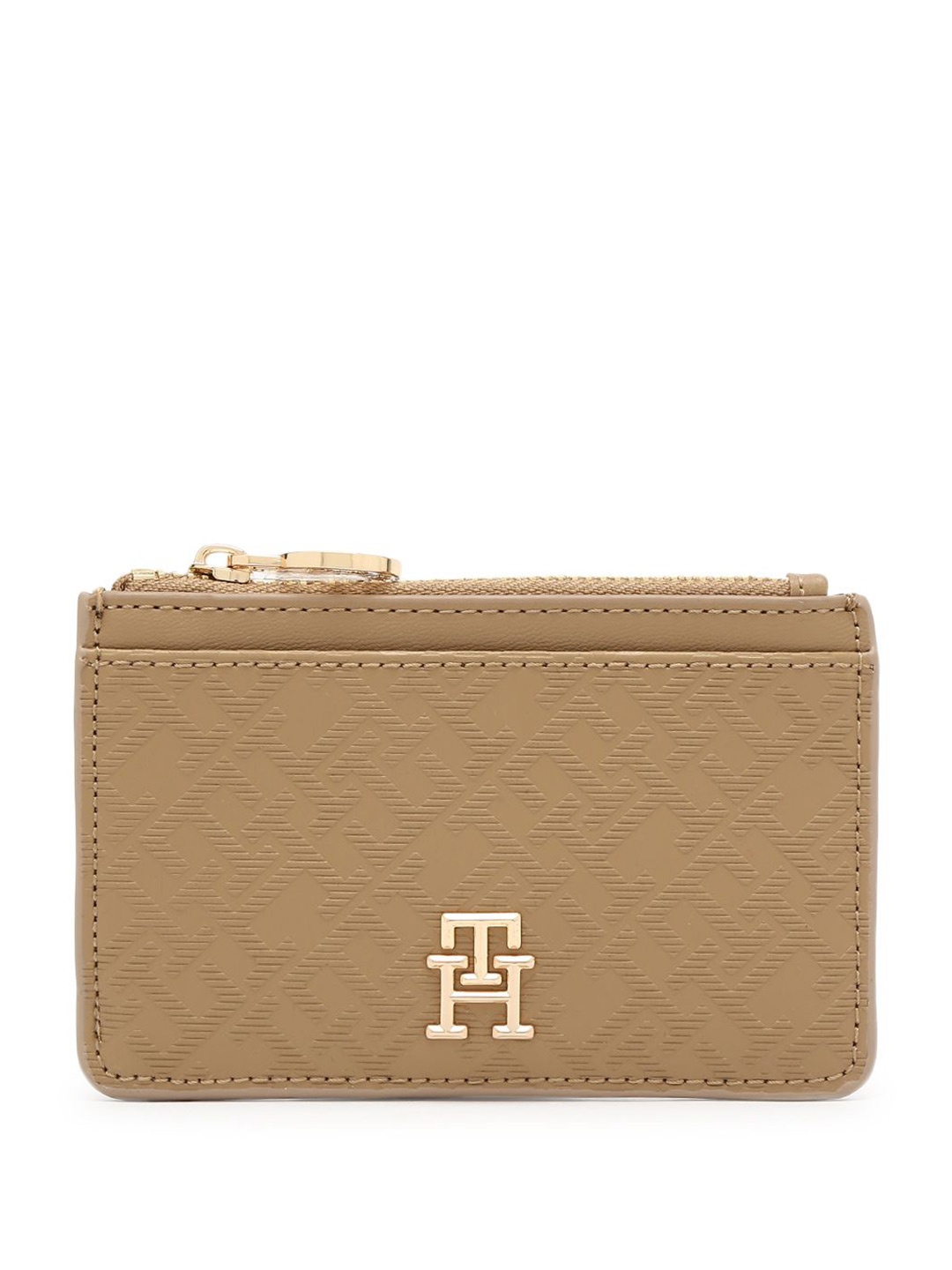 

Tommy Hilfiger Women PU Card Holder, Brown