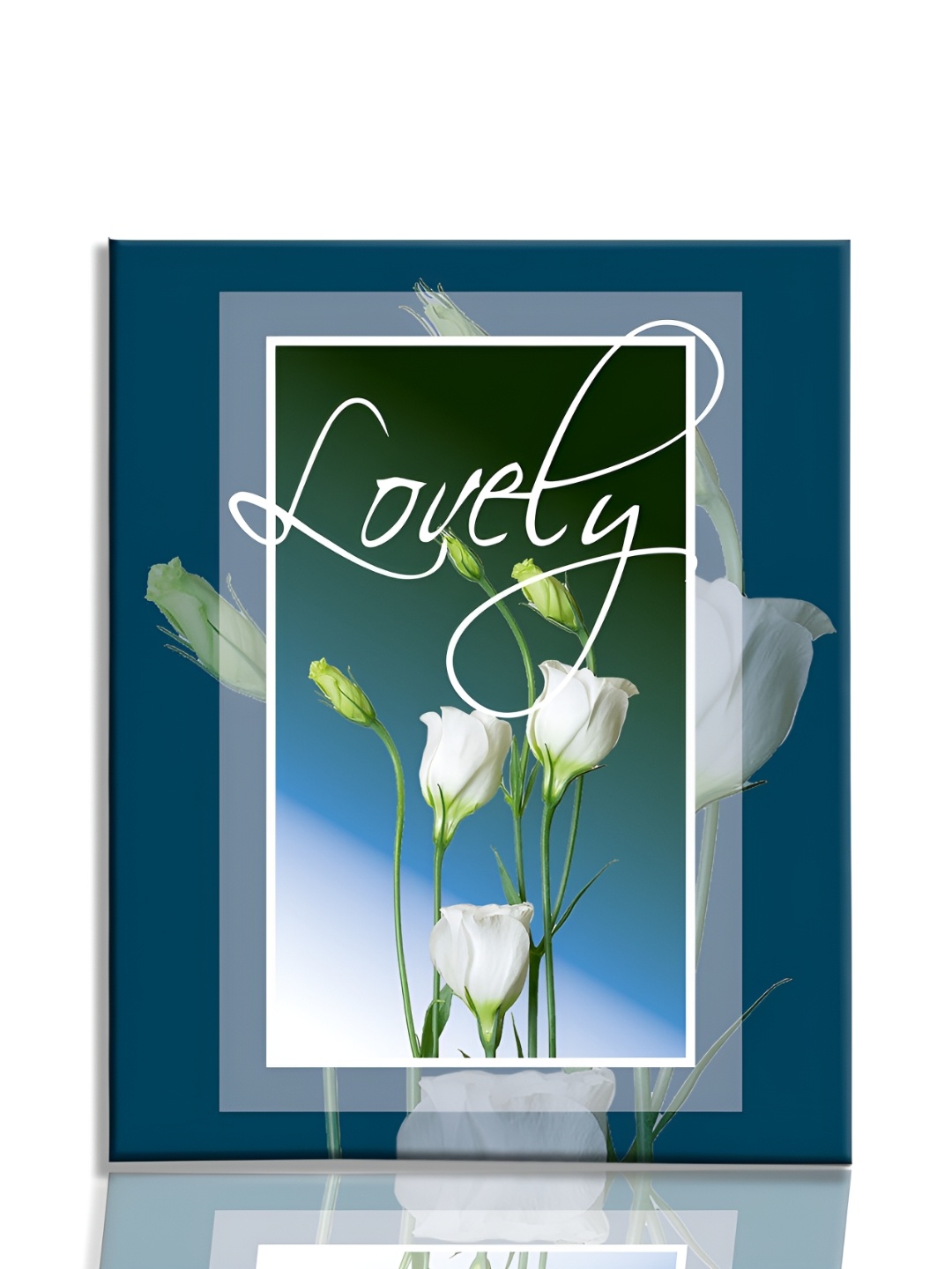 

SEHAZ ARTWORKS Green & White Lovely Printed Photo Album Book